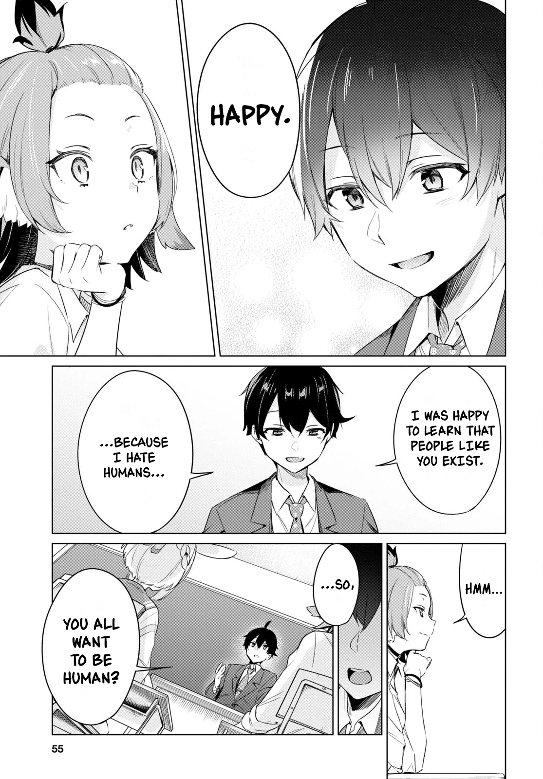 Read A Misanthrope Teaches a Class for Demi Humans Manga Online