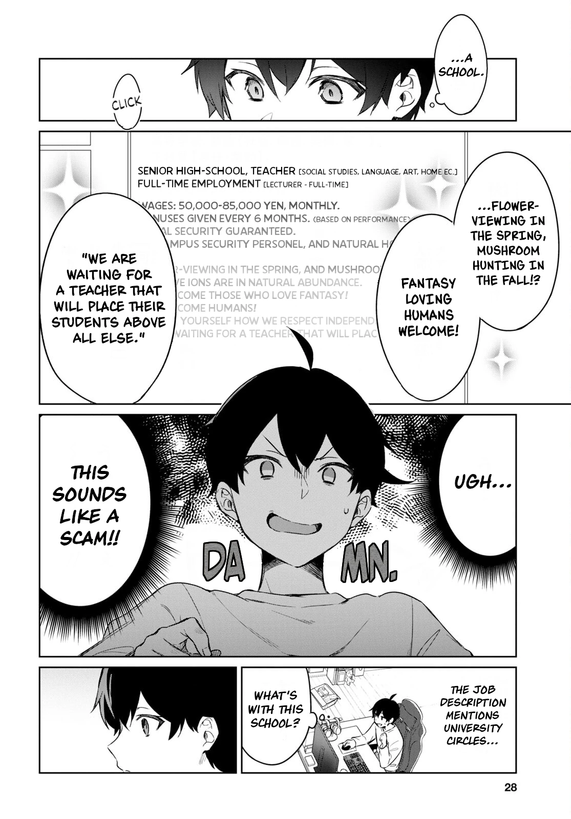 Read A Misanthrope Teaches a Class for Demi Humans Manga Online