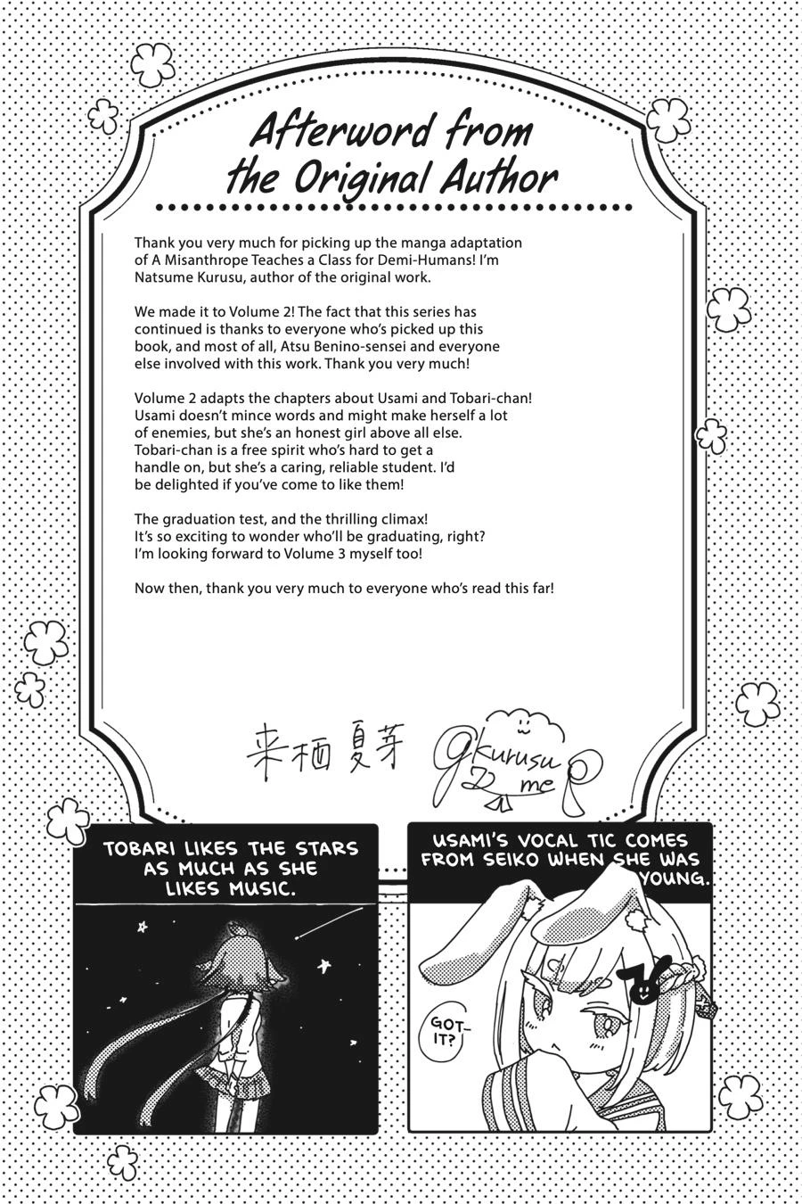 Read A Misanthrope Teaches a Class for Demi Humans Manga Online