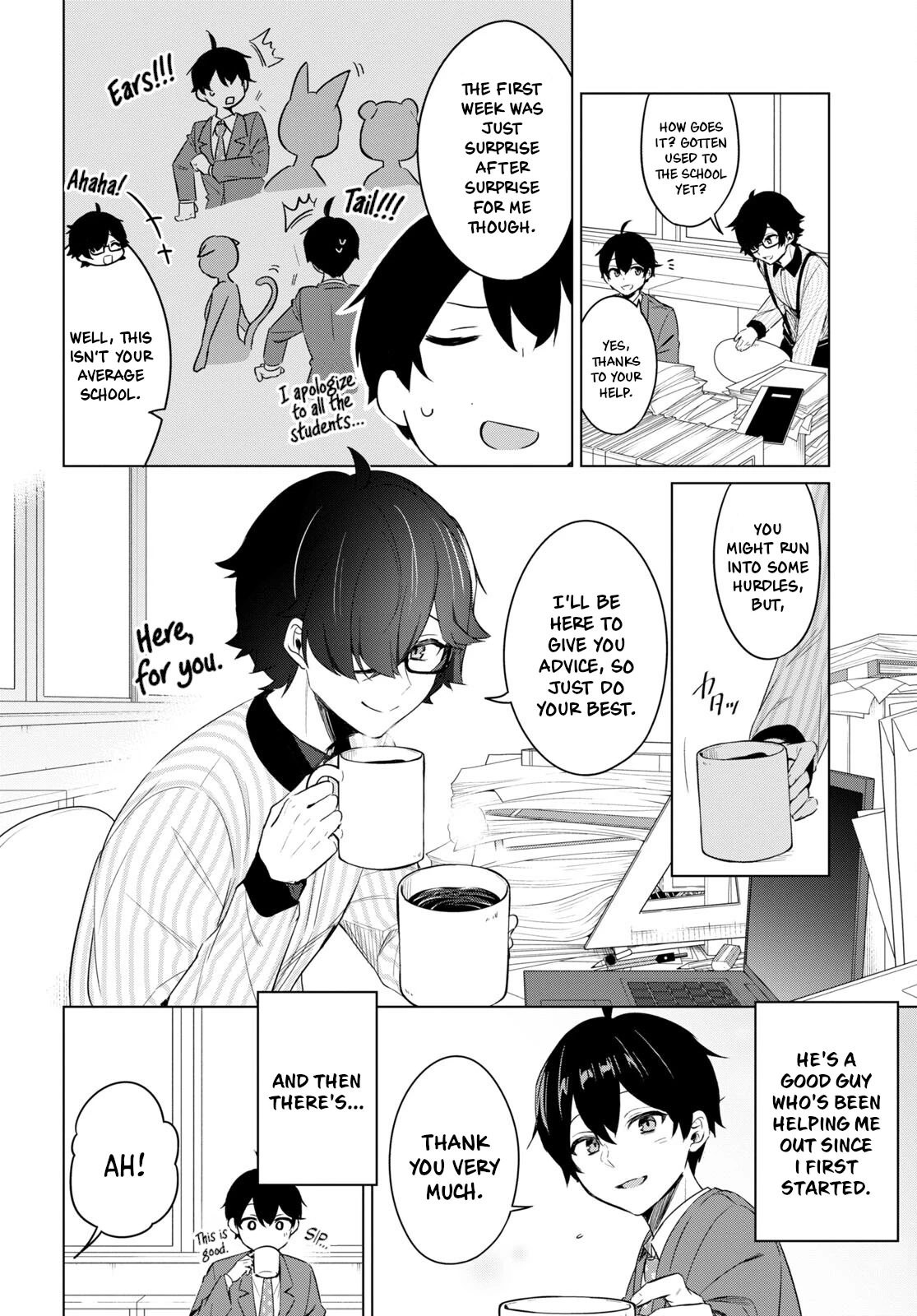 Read A Misanthrope Teaches a Class for Demi Humans Manga Online