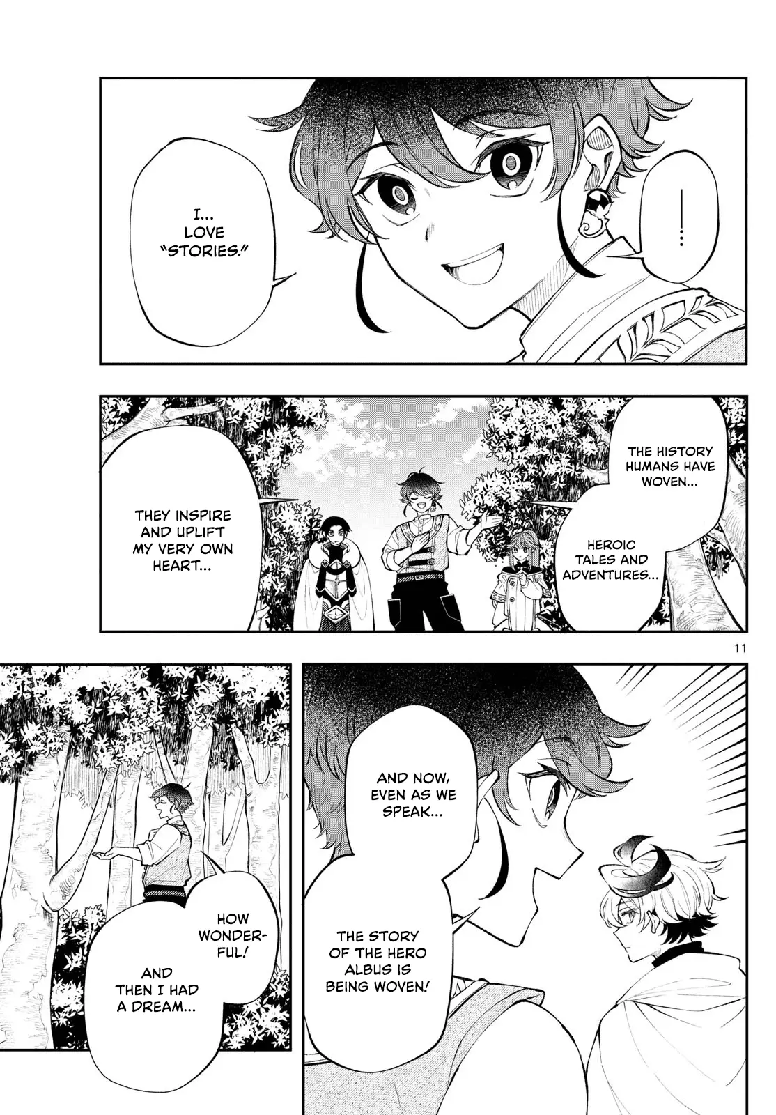 Read Albus Changes the World Manga Online