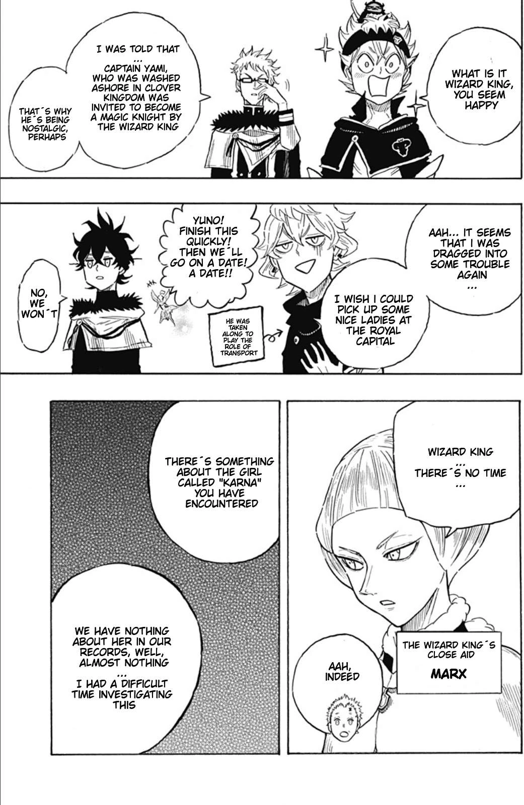 Read Black Clover Gaiden Quartet Knights Manga Online