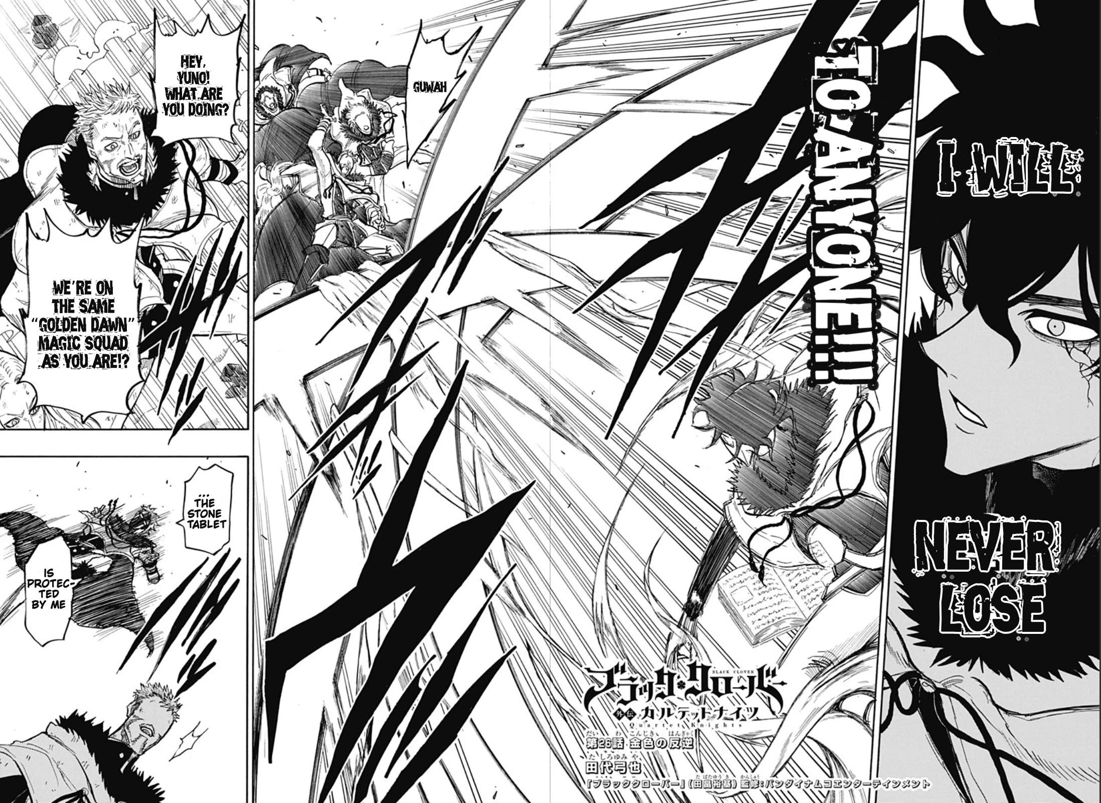 Read Black Clover Gaiden Quartet Knights Manga Online