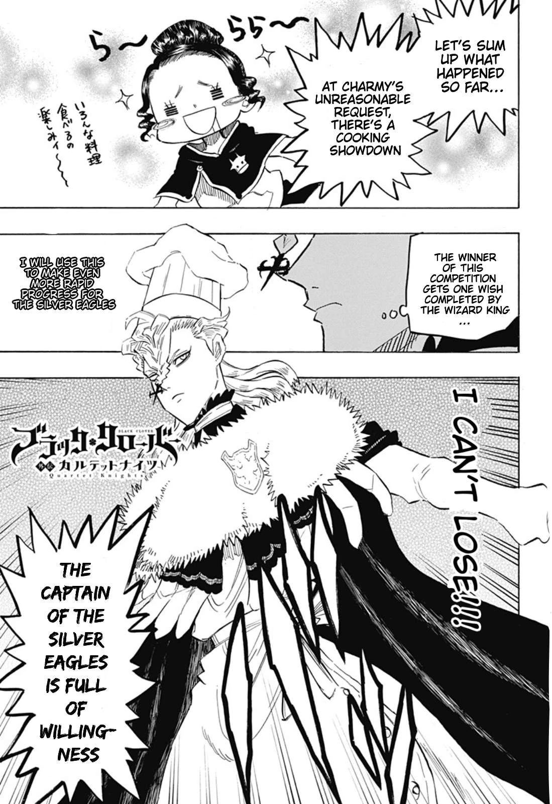 Read Black Clover Gaiden Quartet Knights Manga Online