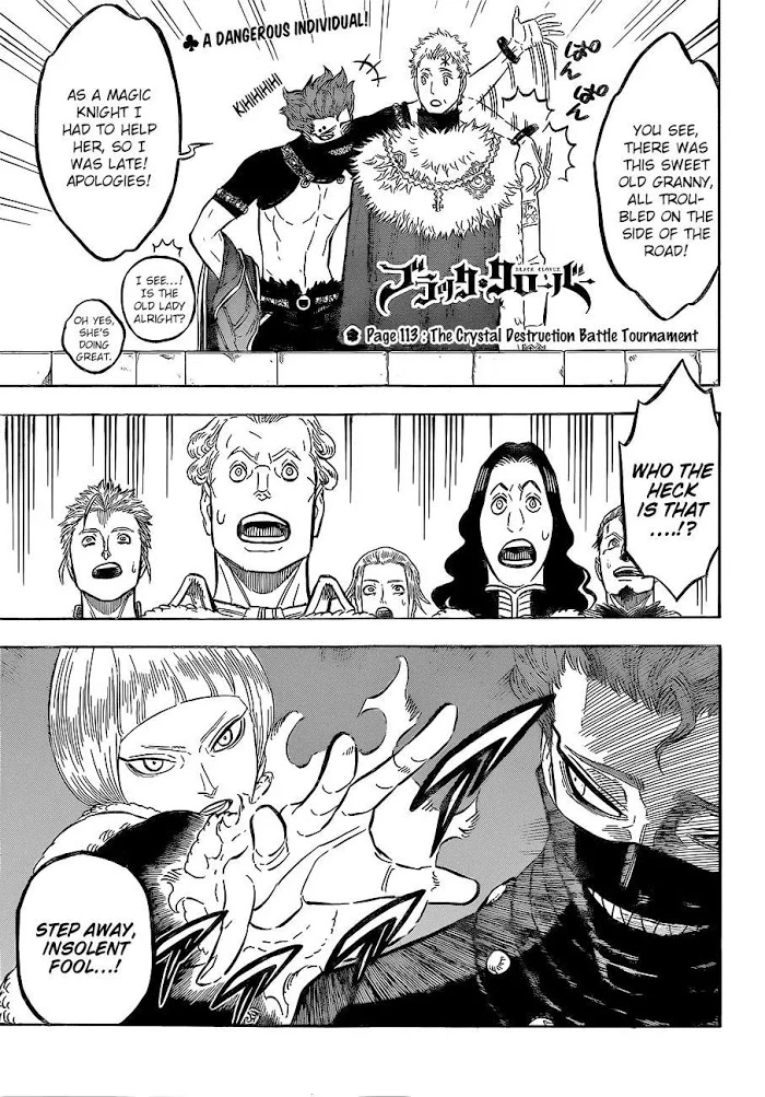 Read Black Clover Manga Online