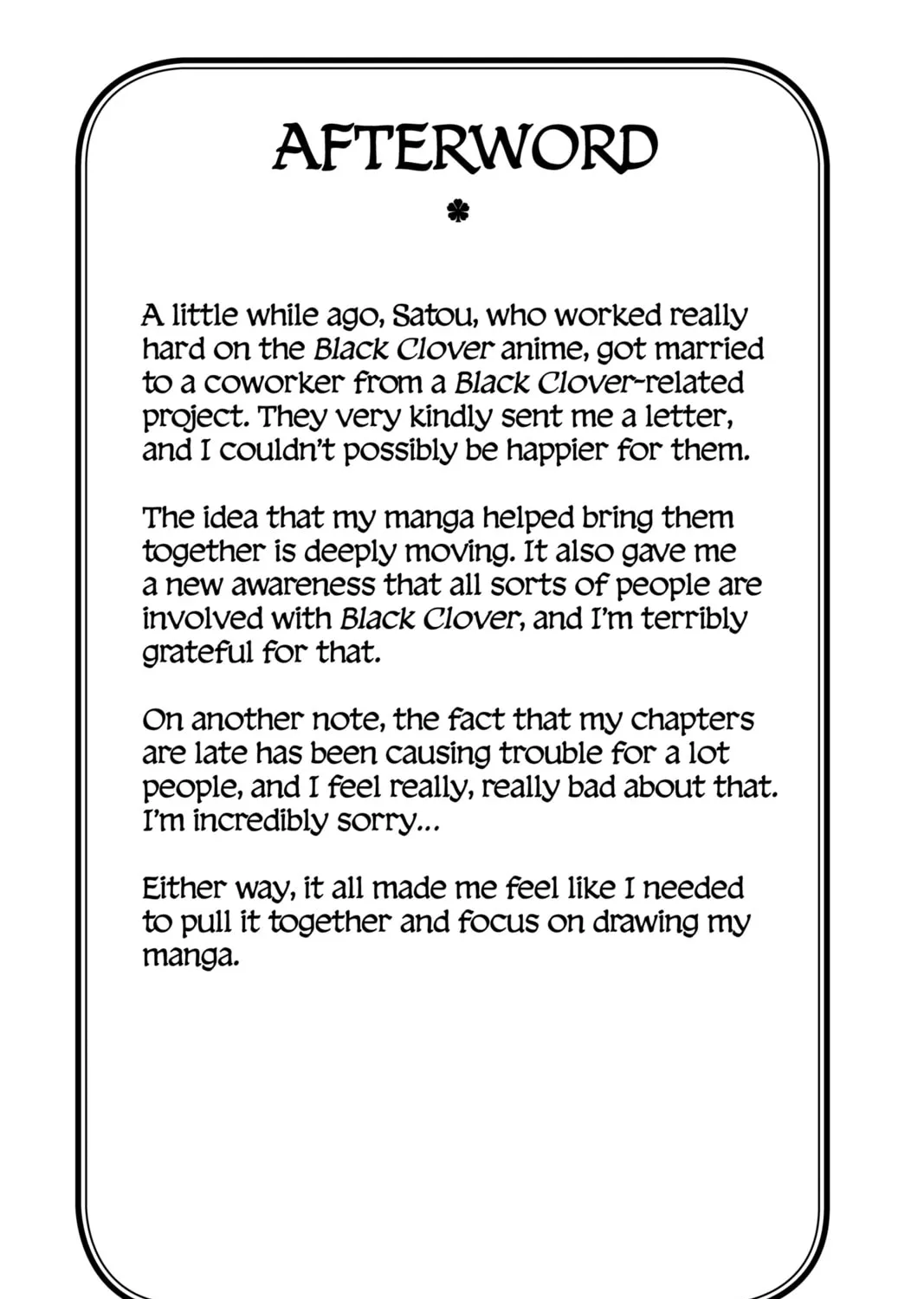Read Black Clover Manga Online