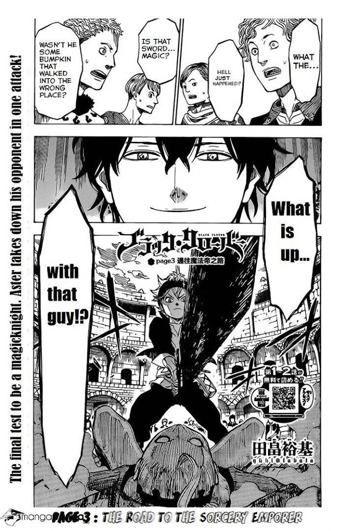 Read Black Clover Manga Online