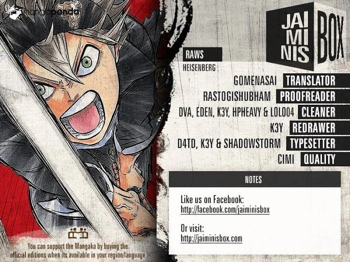 Read Black Clover Manga Online
