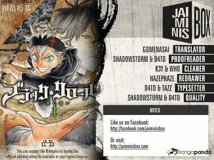 Read Black Clover Manga Online