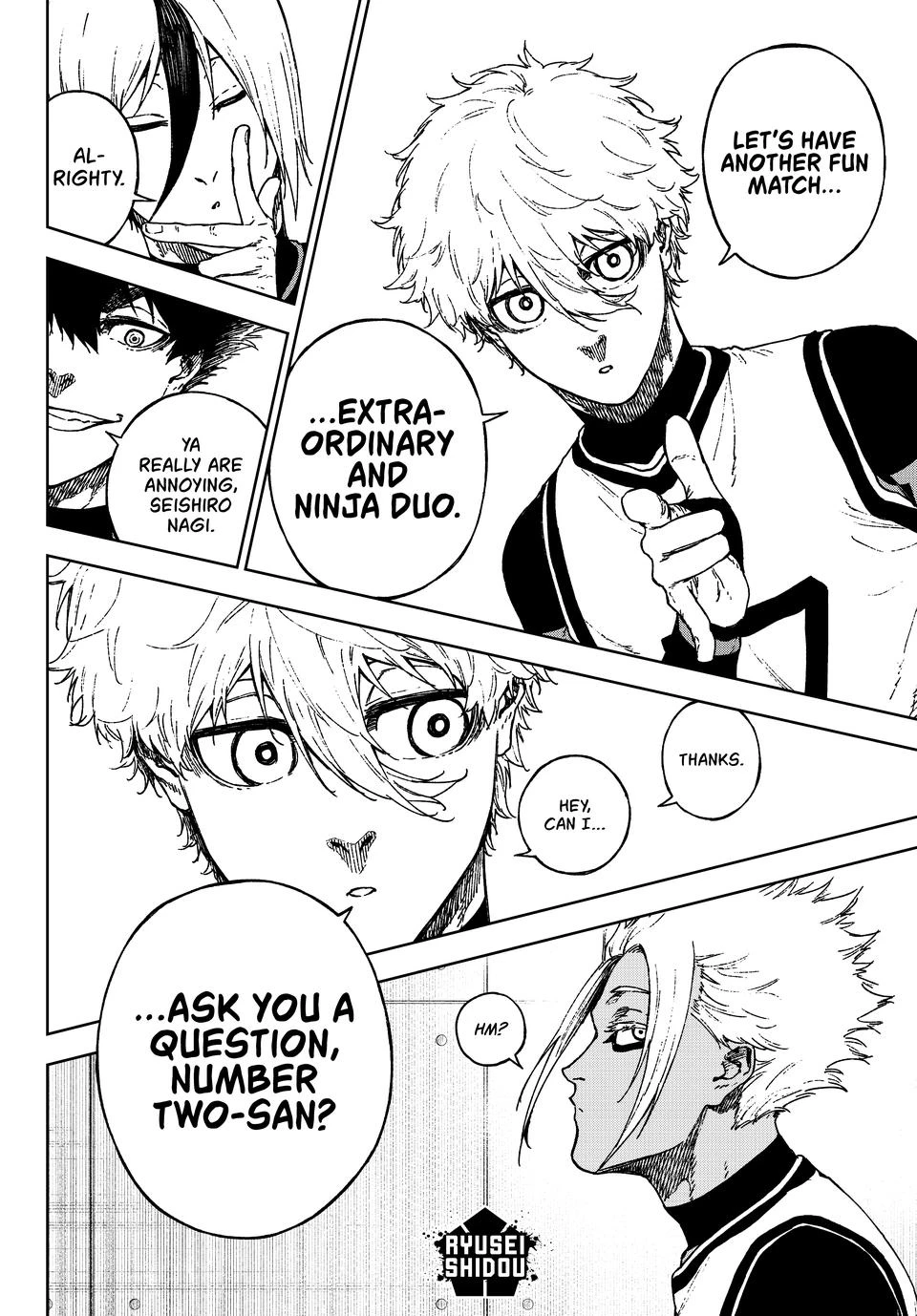 Read Blue Lock Episode Nagi Manga Online
