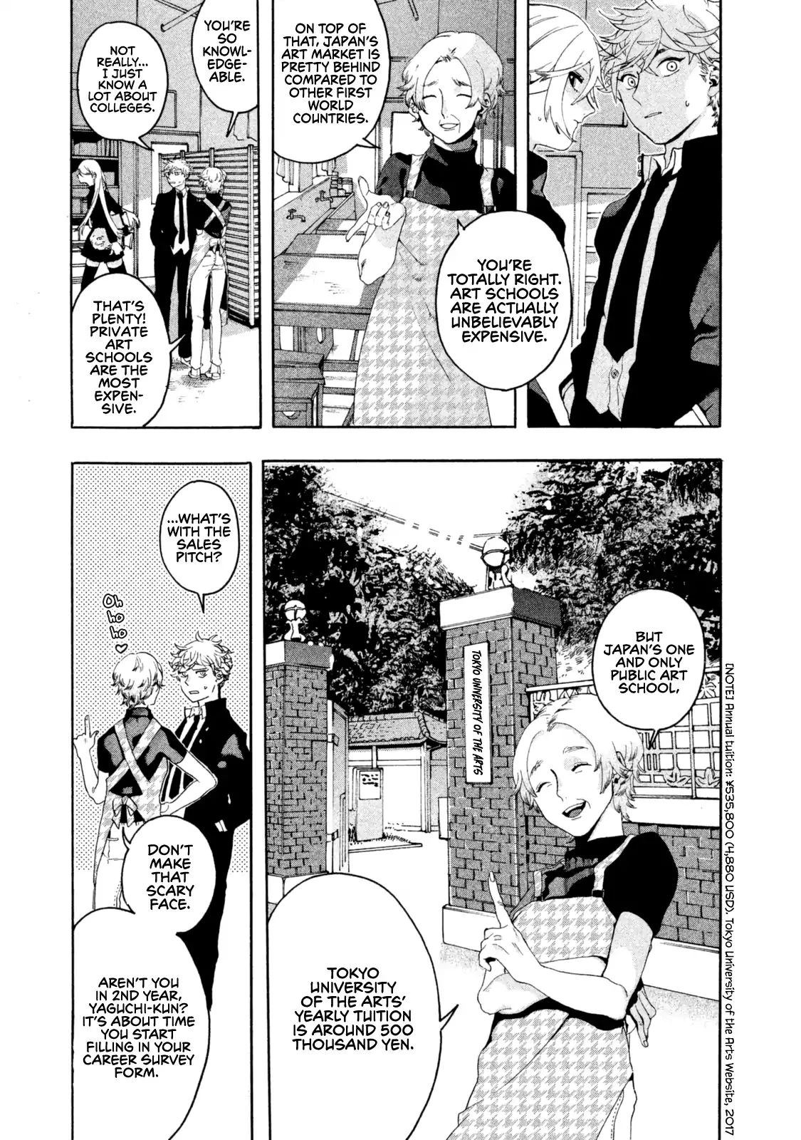 Read Blue Period Manga Online
