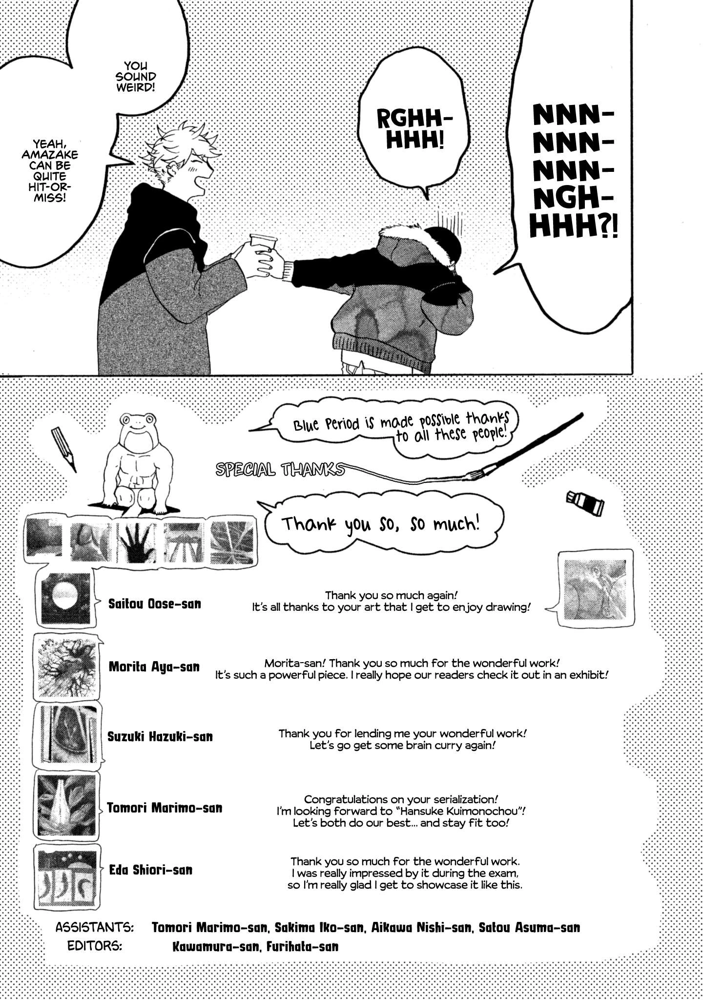 Read Blue Period Manga Online