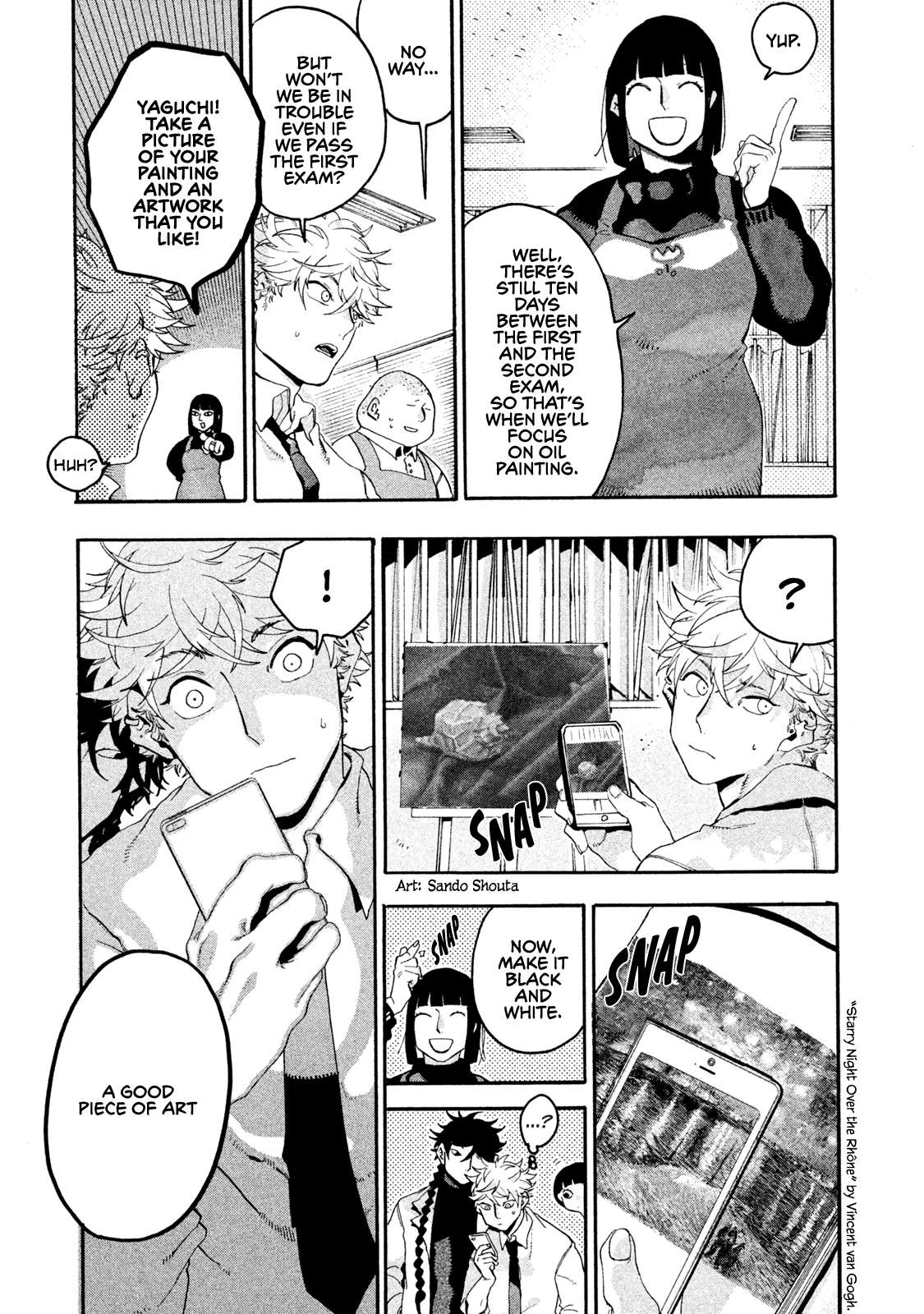 Read Blue Period Manga Online