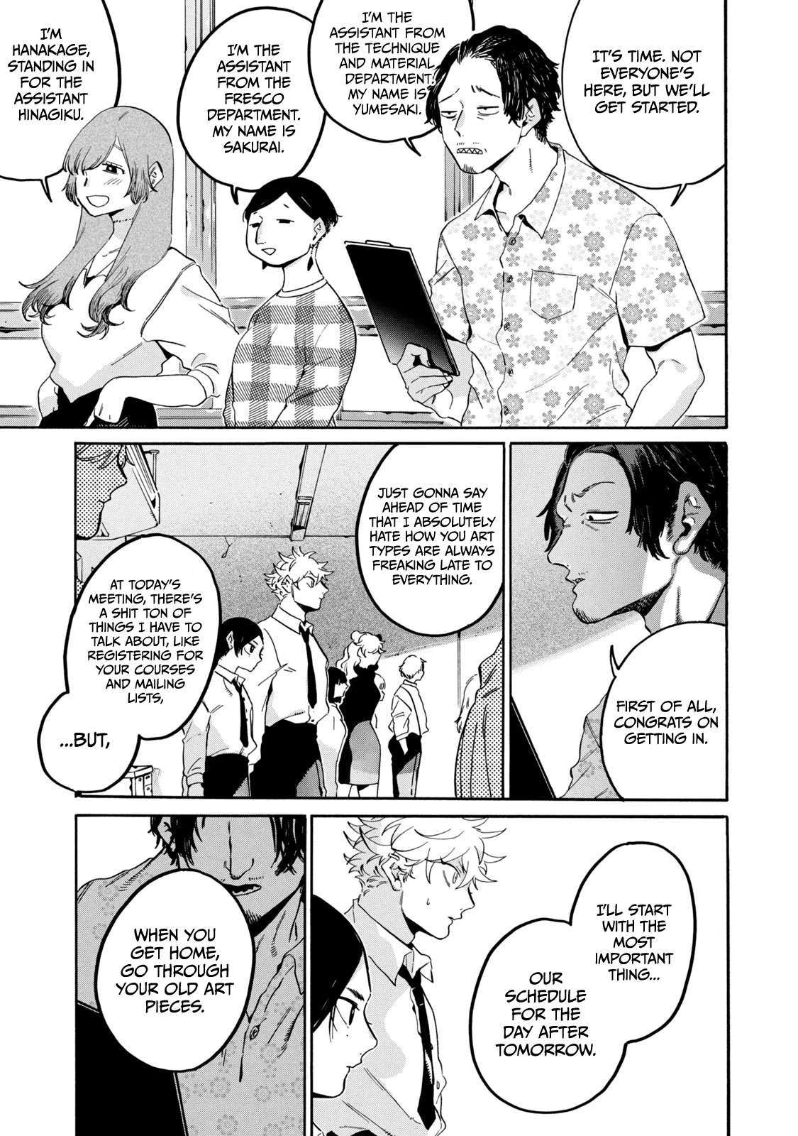 Read Blue Period Manga Online
