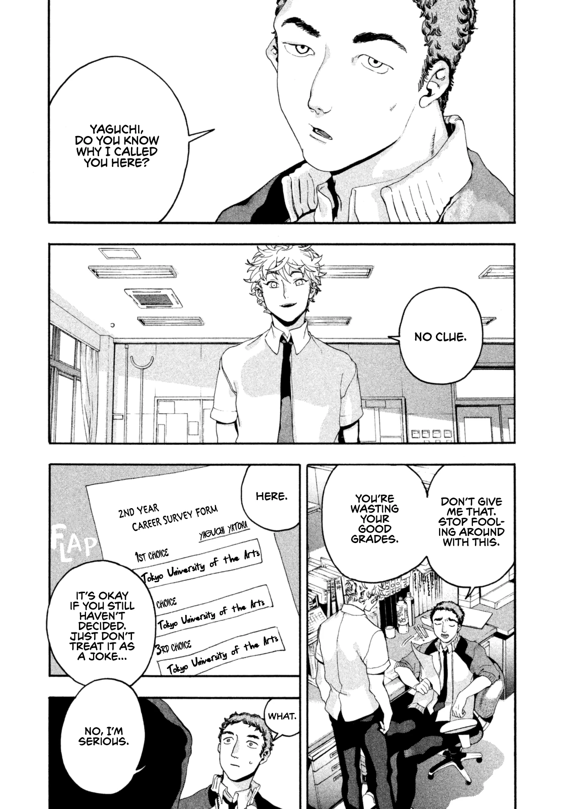 Read Blue Period Manga Online