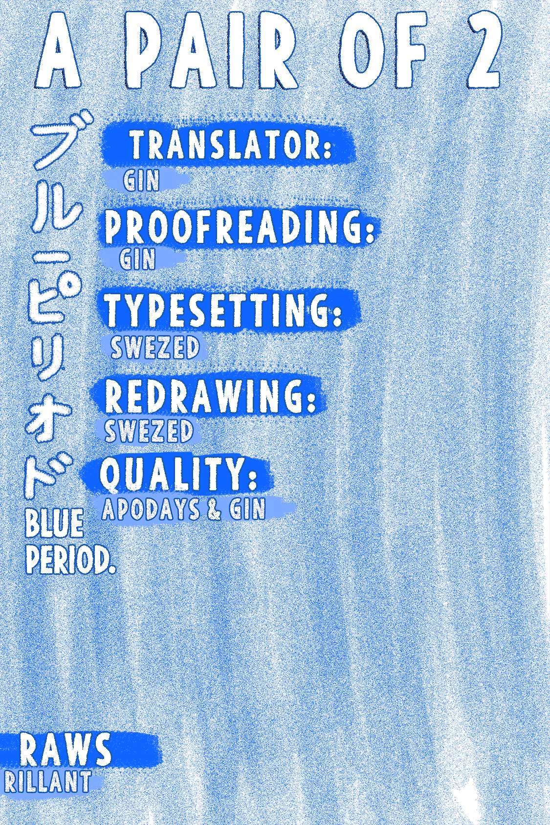 Read Blue Period Manga Online