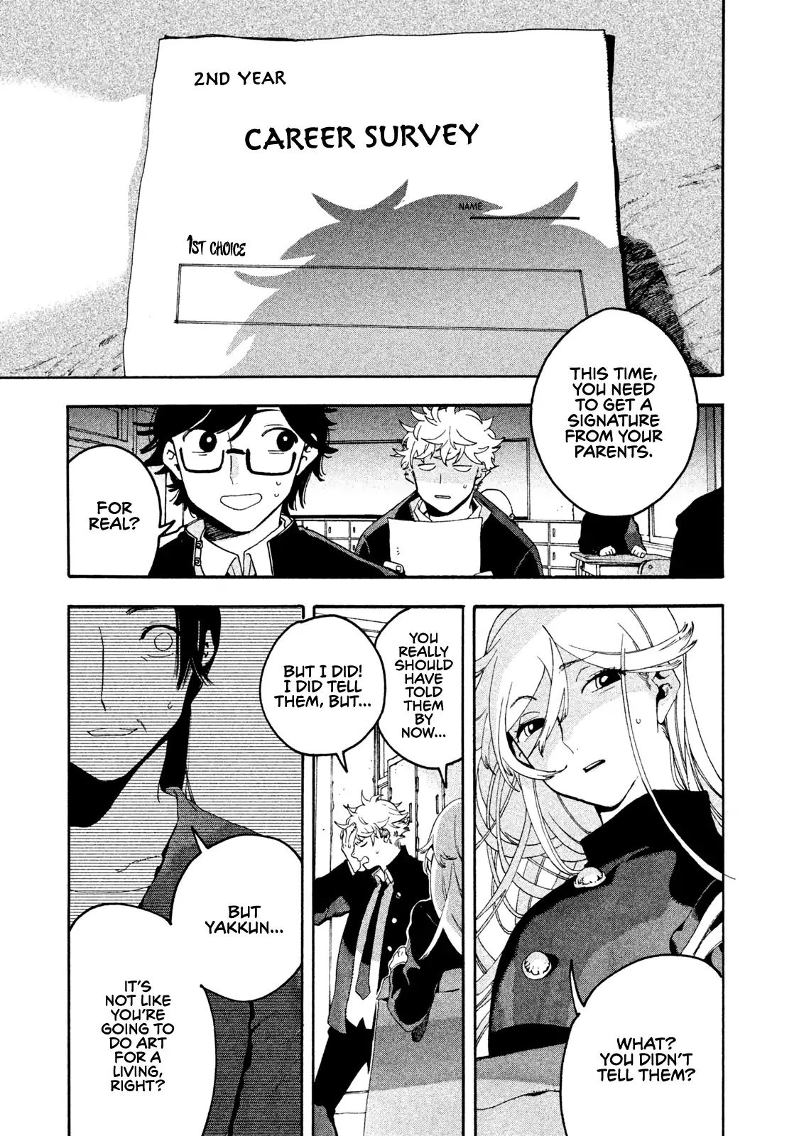 Read Blue Period Manga Online