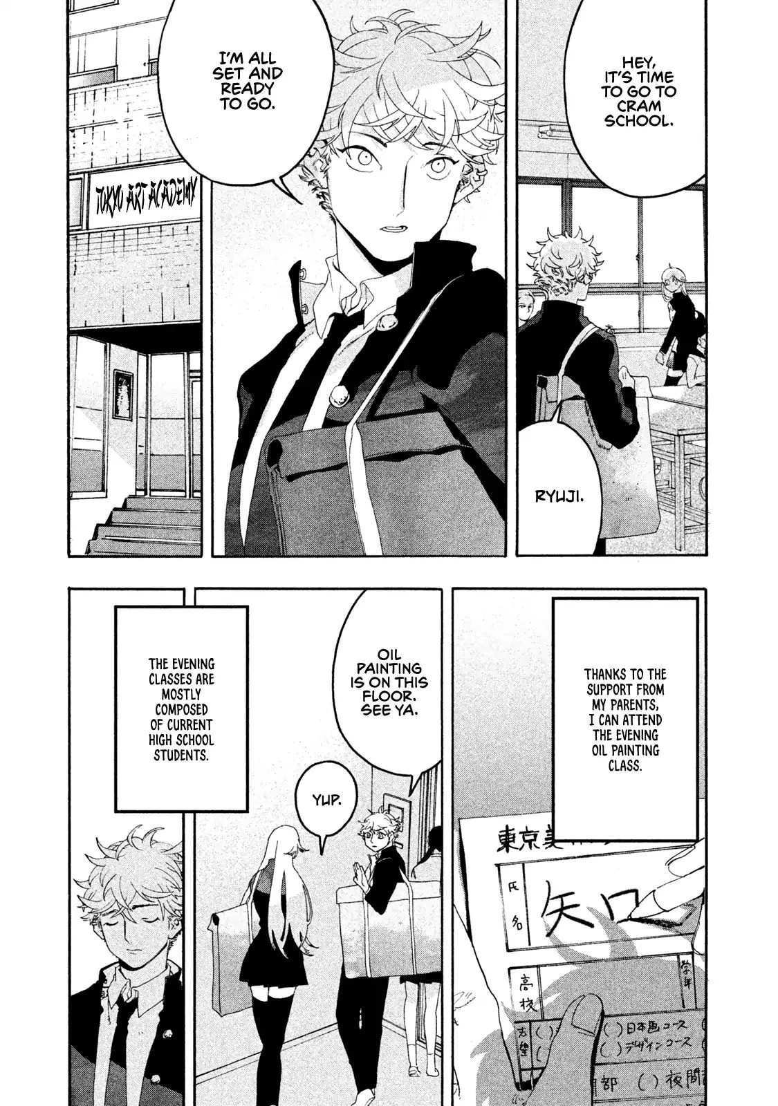 Read Blue Period Manga Online