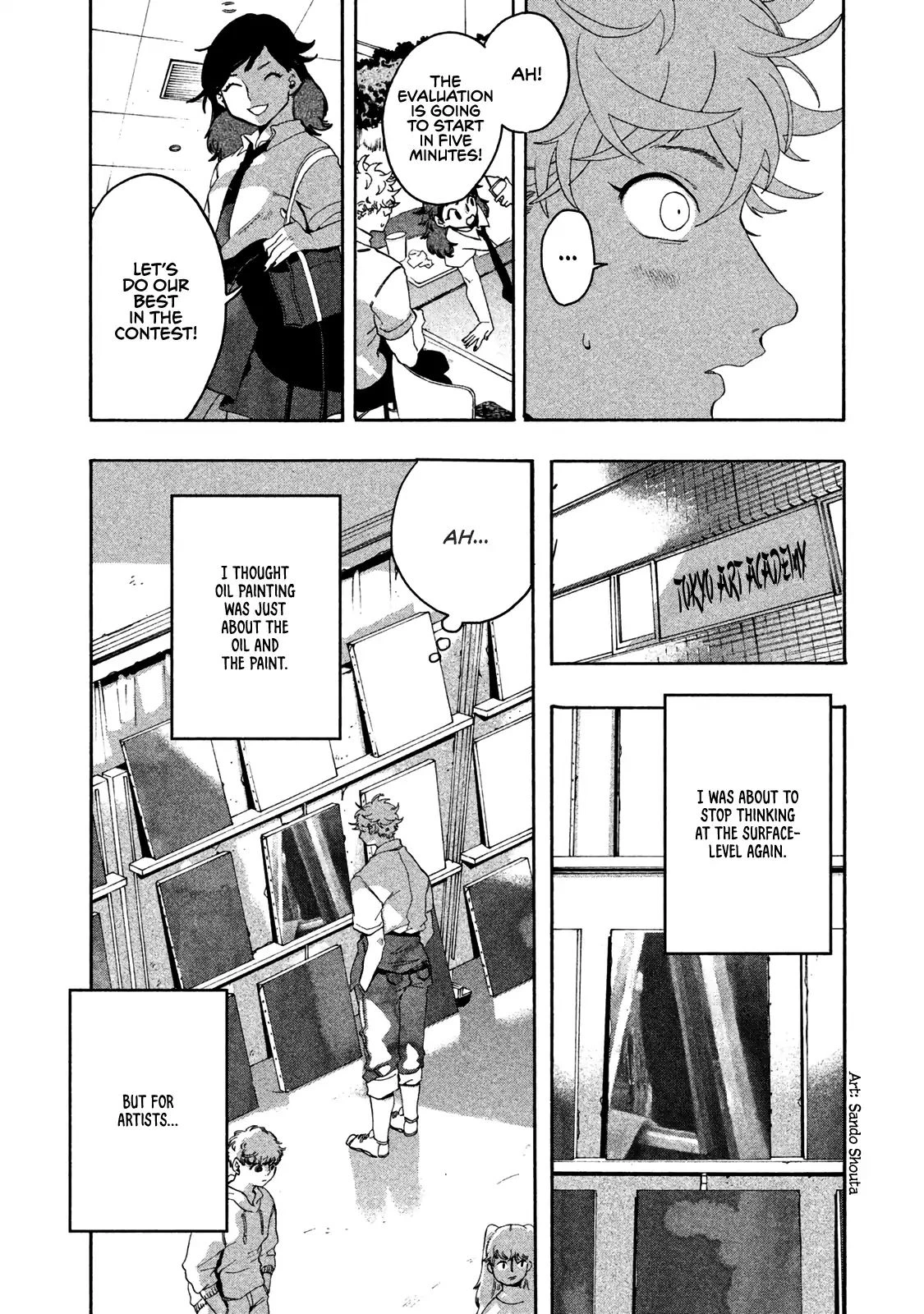 Read Blue Period Manga Online