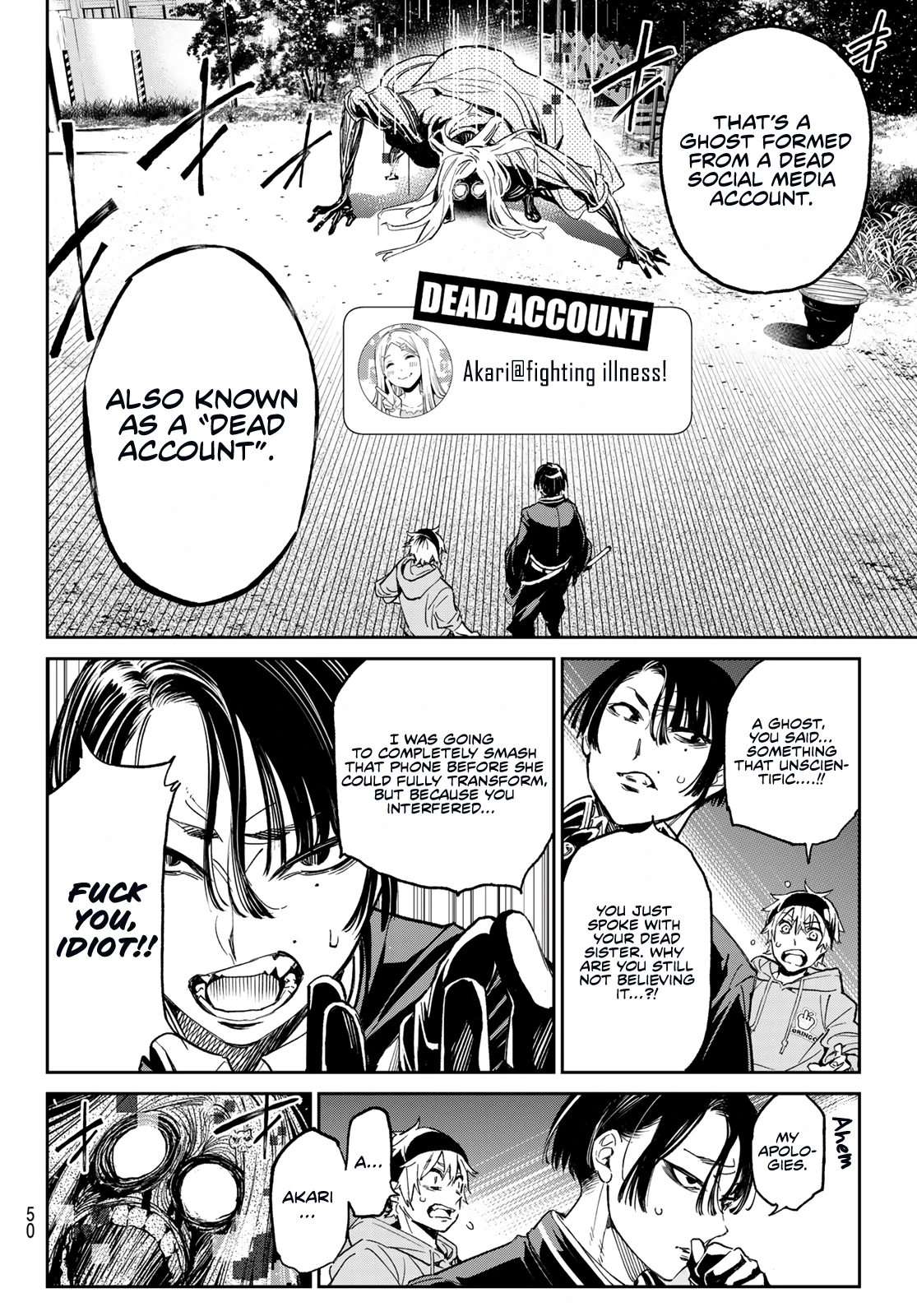Read Dead Account Manga Online