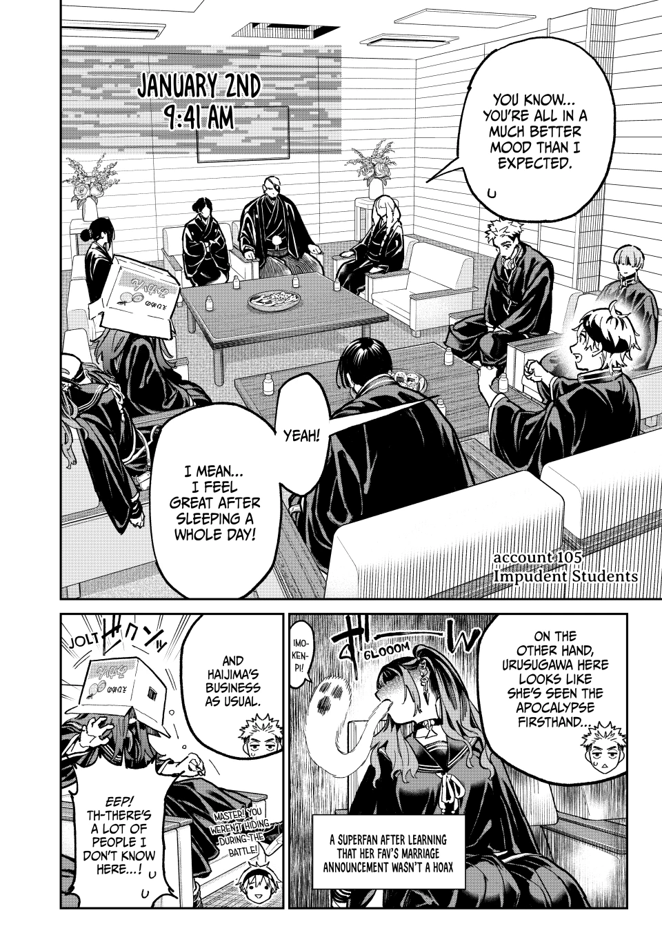 Read Dead Account Manga Online