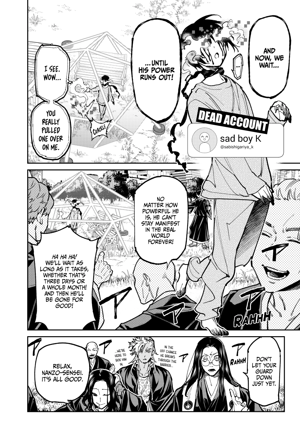 Read Dead Account Manga Online