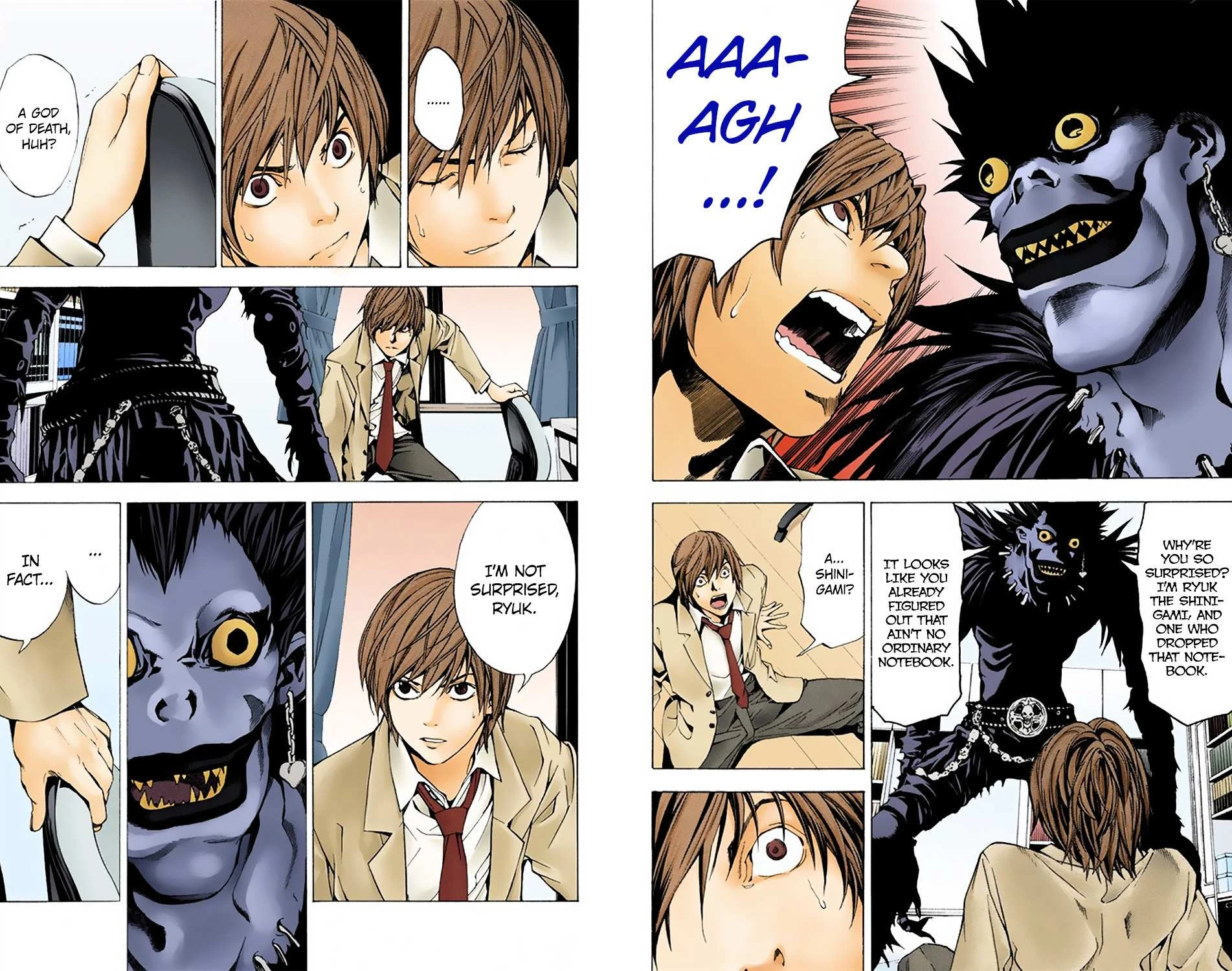 Read Death Note [Colored Edition] Manga Online