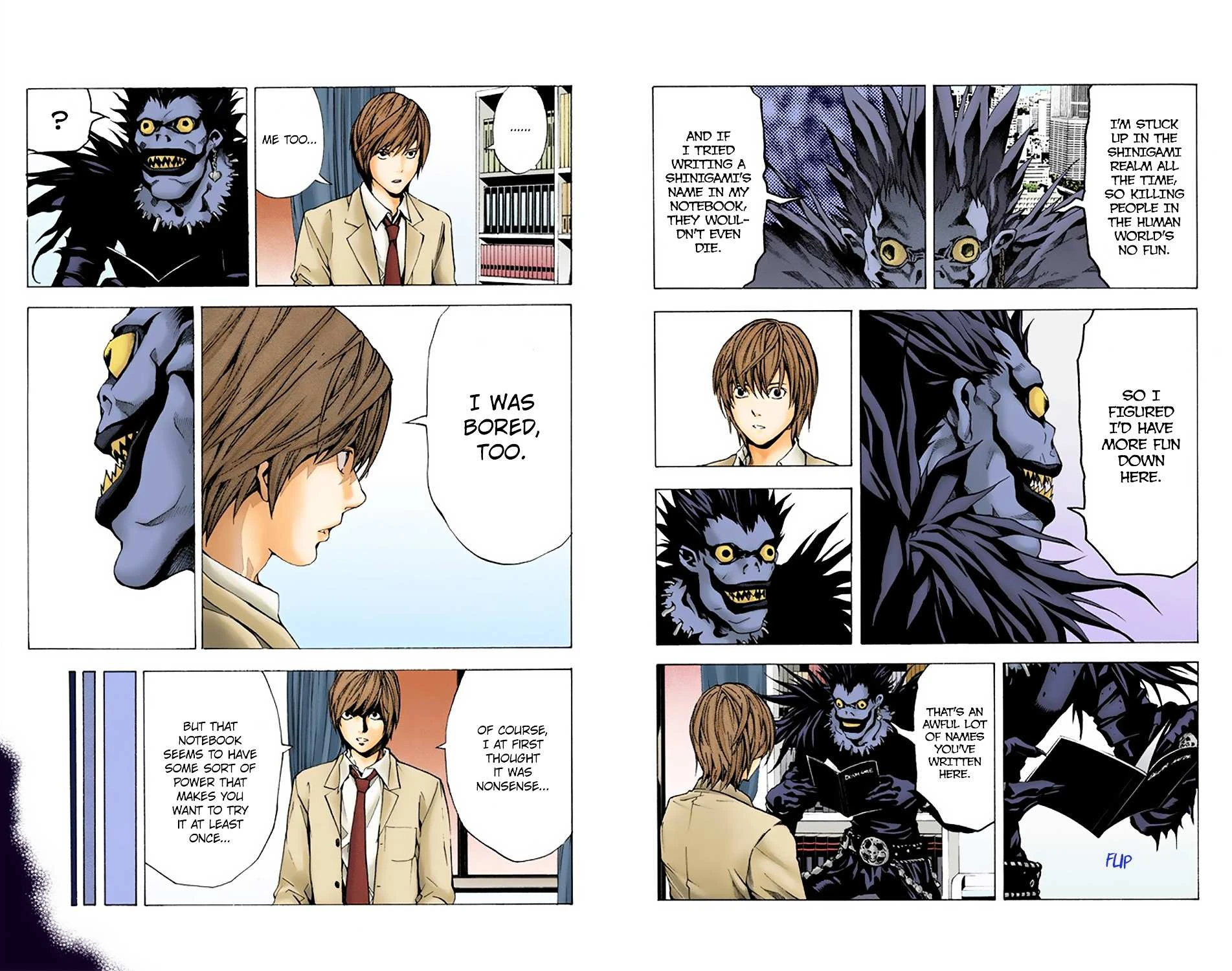 Read Death Note [Colored Edition] Manga Online