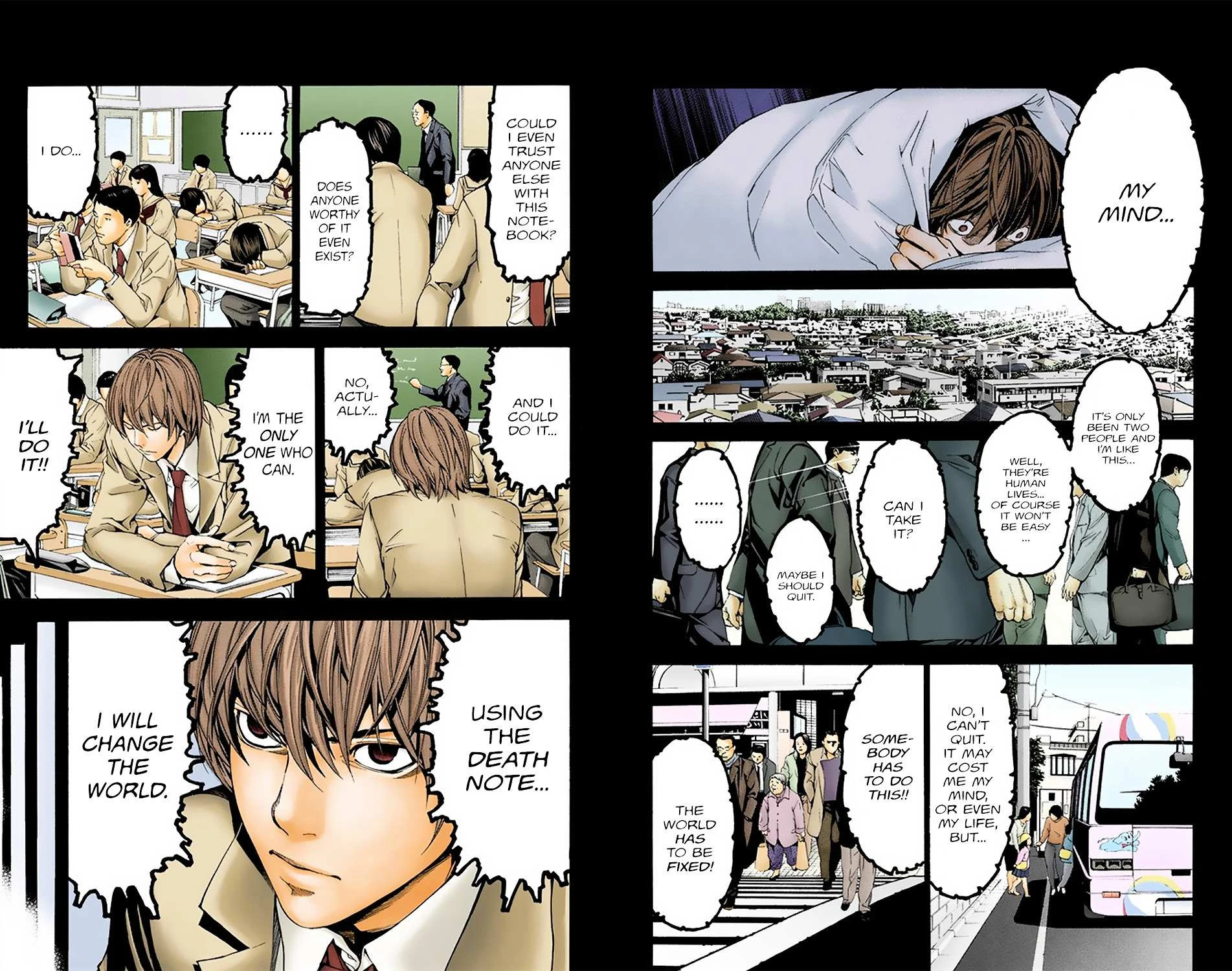 Read Death Note [Colored Edition] Manga Online