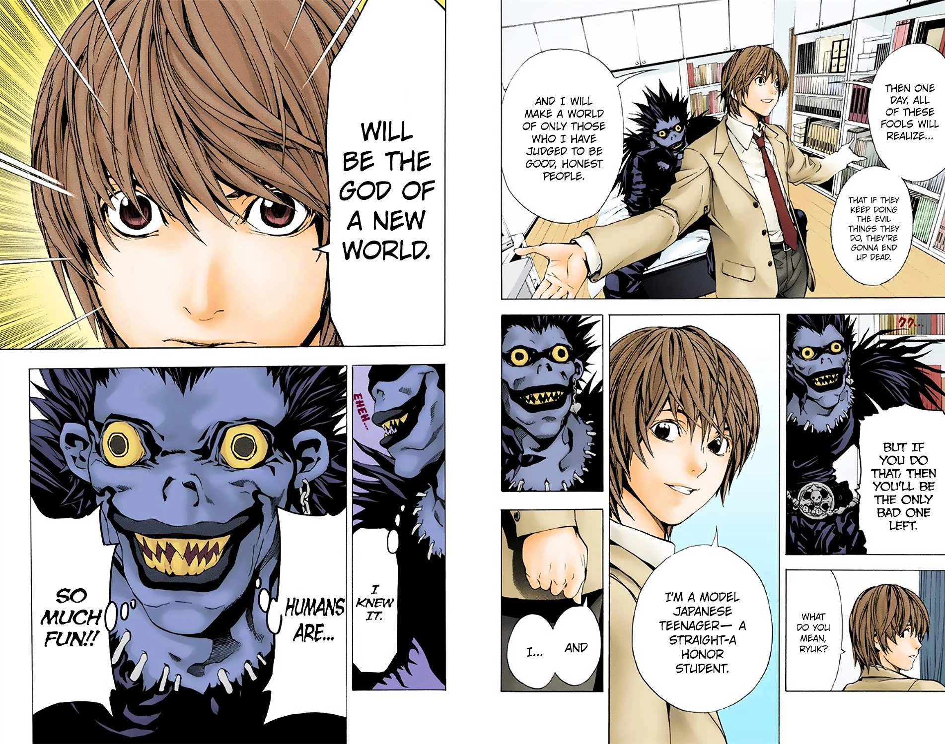 Read Death Note [Colored Edition] Manga Online