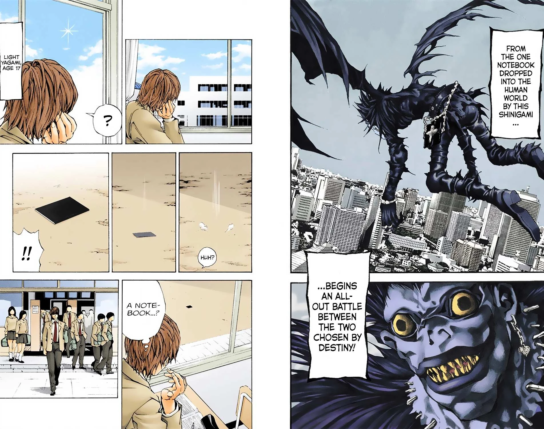 Read Death Note [Colored Edition] Manga Online