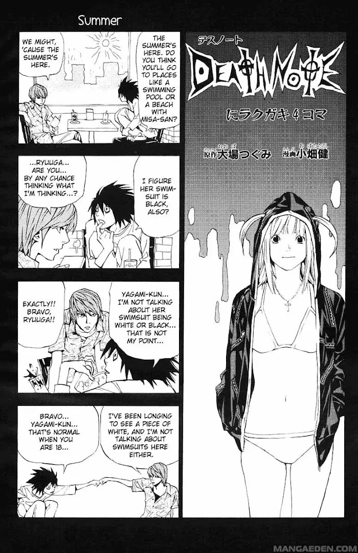 Read Death Note [Colored Edition] Manga Online