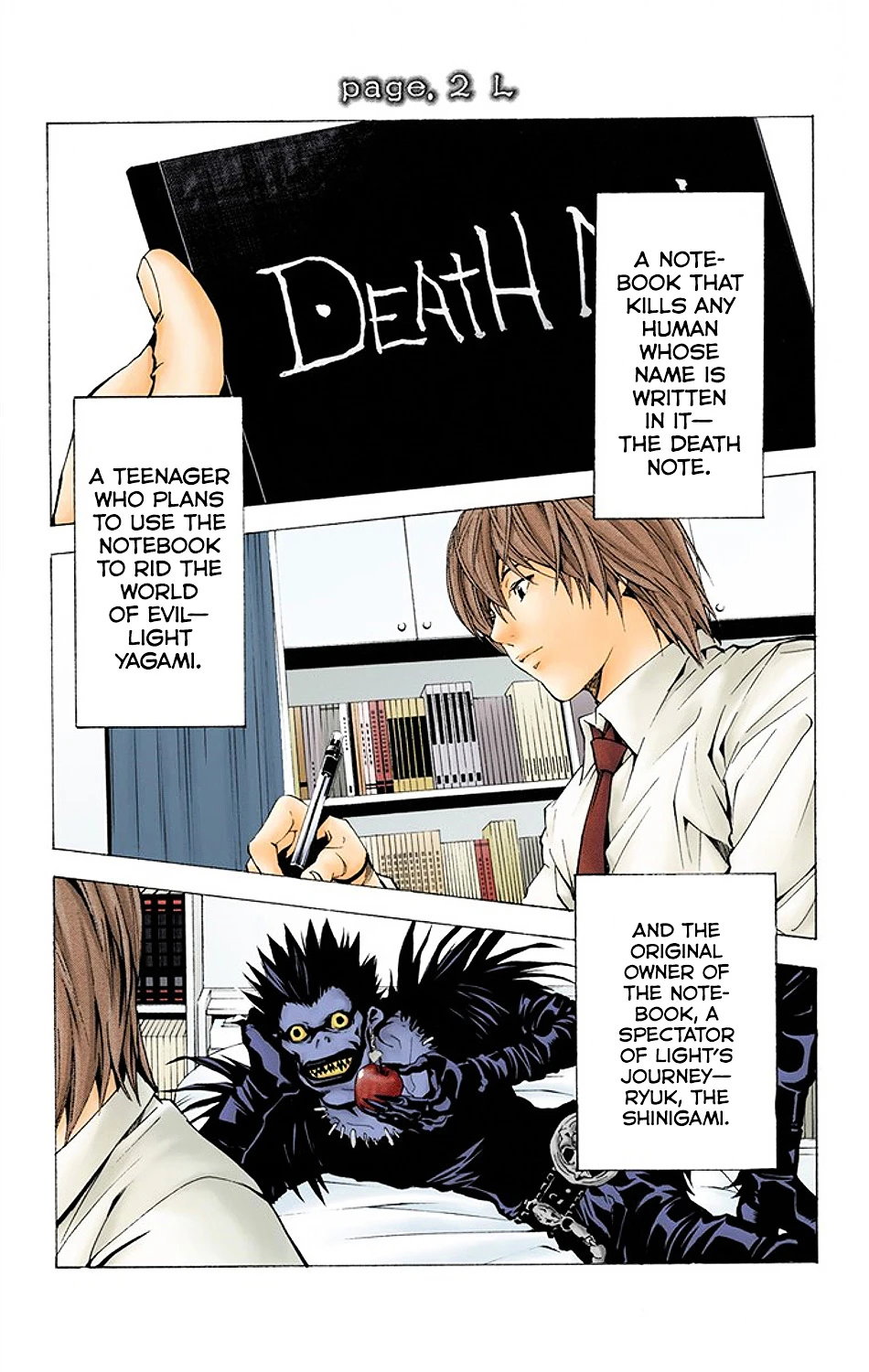 Read Death Note [Colored Edition] Manga Online
