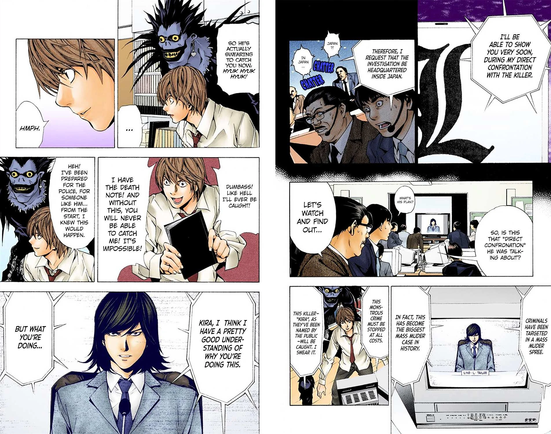 Read Death Note [Colored Edition] Manga Online