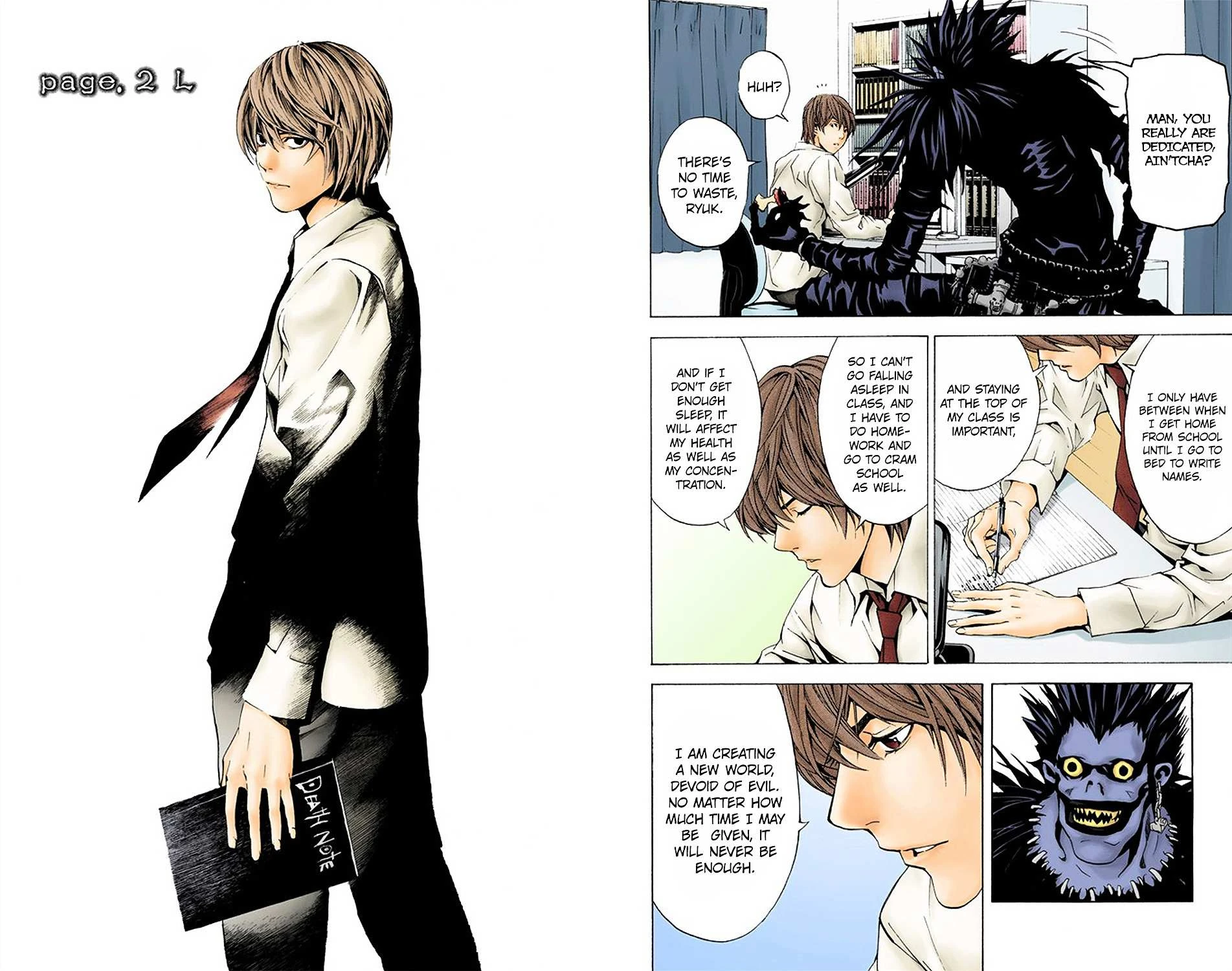 Read Death Note [Colored Edition] Manga Online