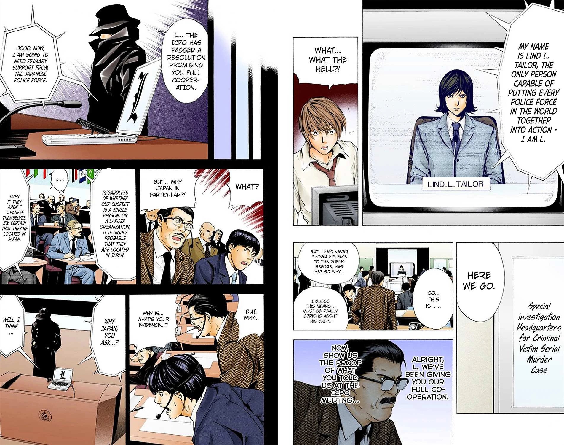 Read Death Note [Colored Edition] Manga Online