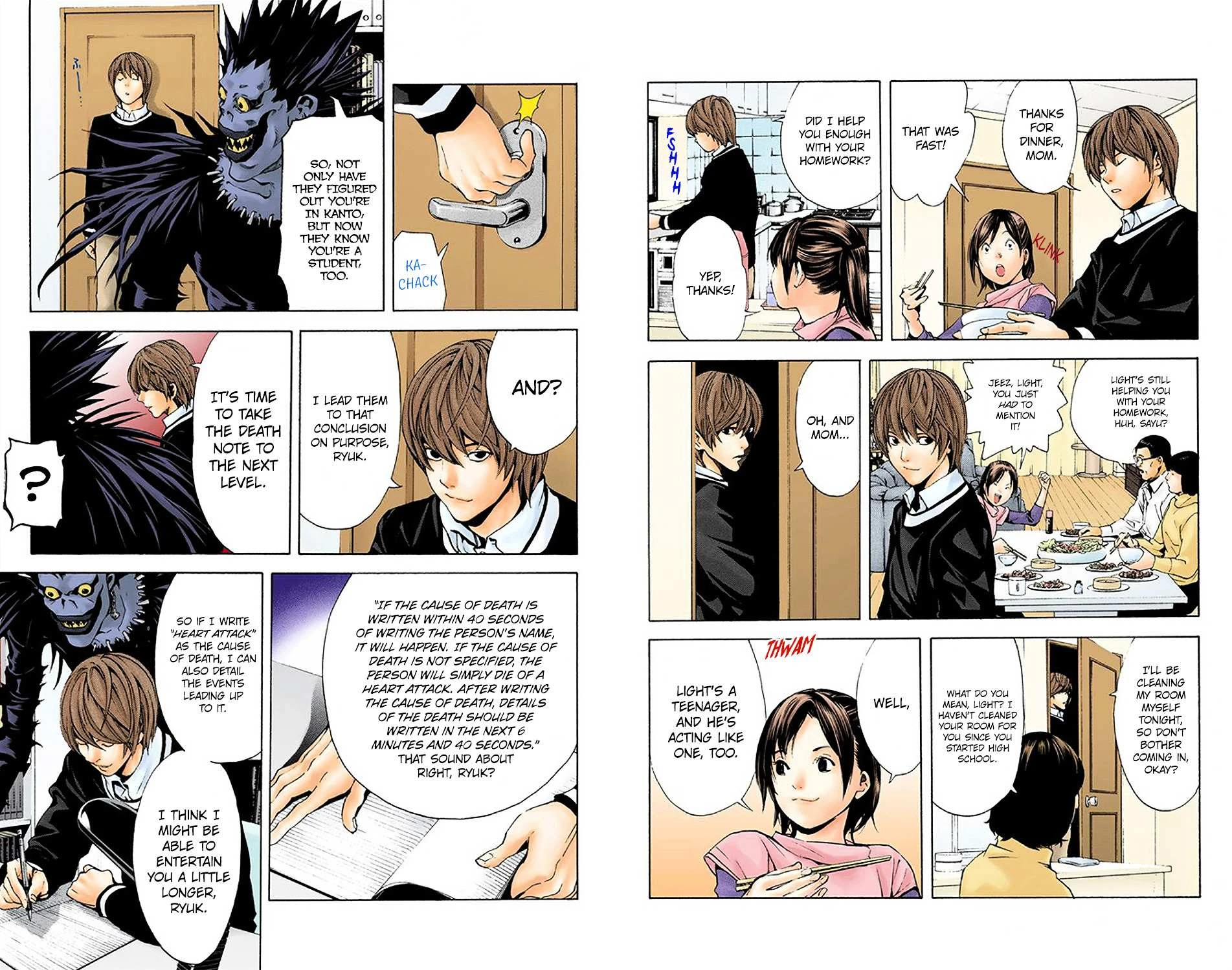 Read Death Note [Colored Edition] Manga Online