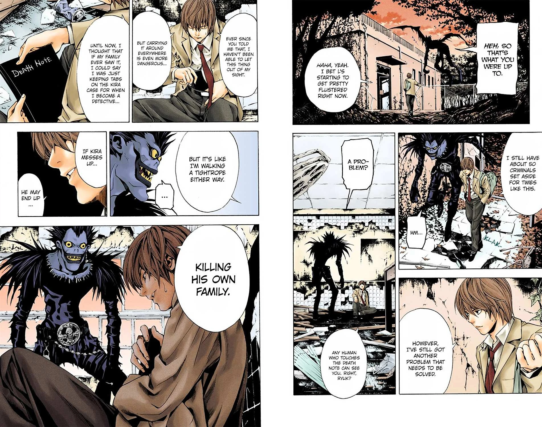 Read Death Note [Colored Edition] Manga Online