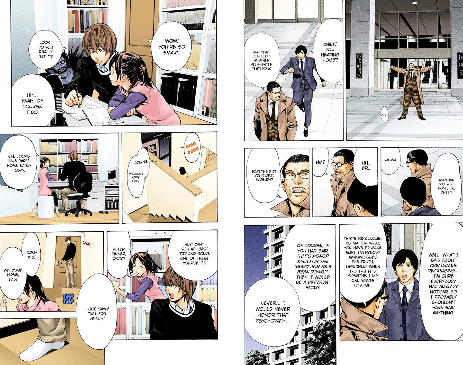 Read Death Note [Colored Edition] Manga Online
