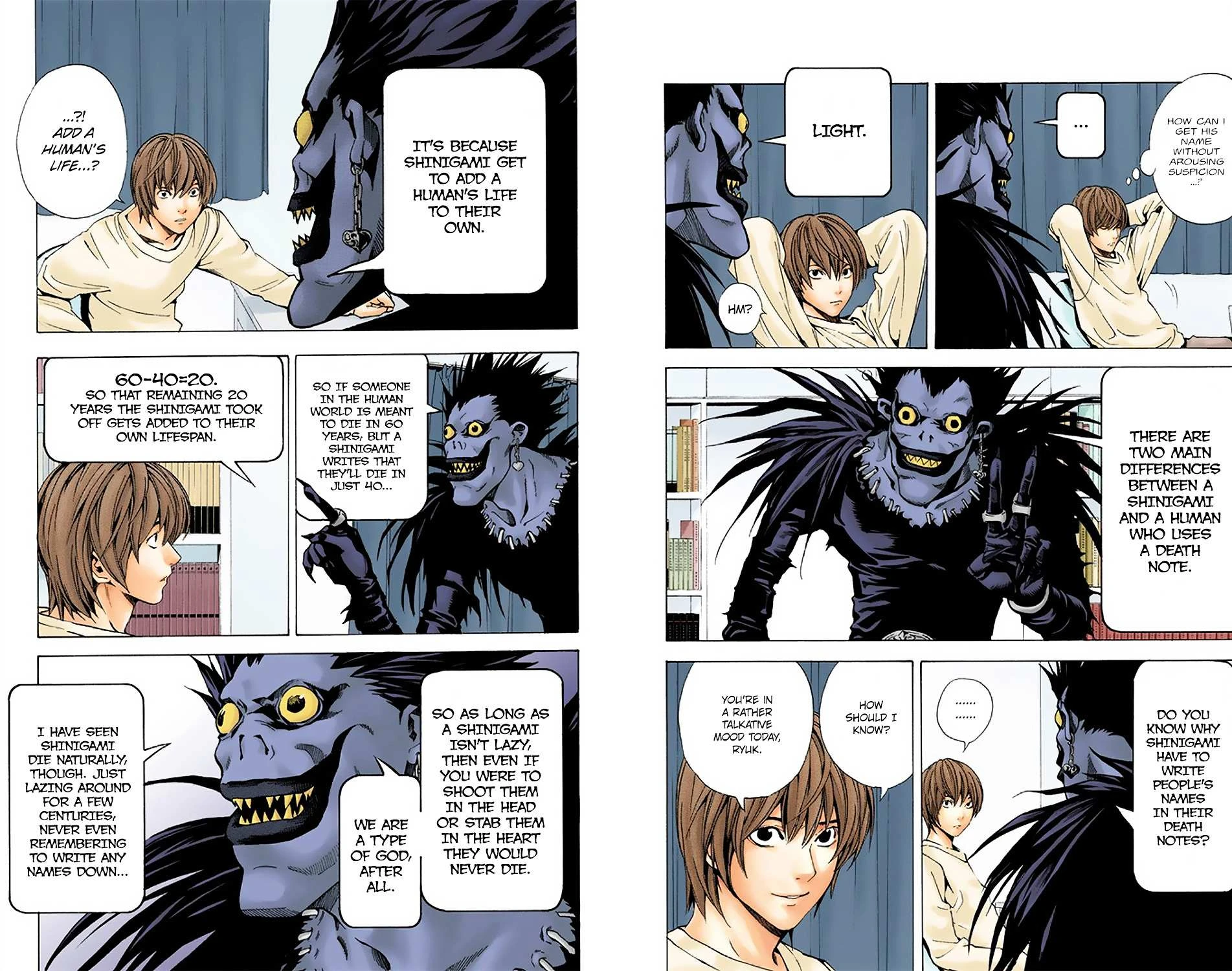 Read Death Note [Colored Edition] Manga Online