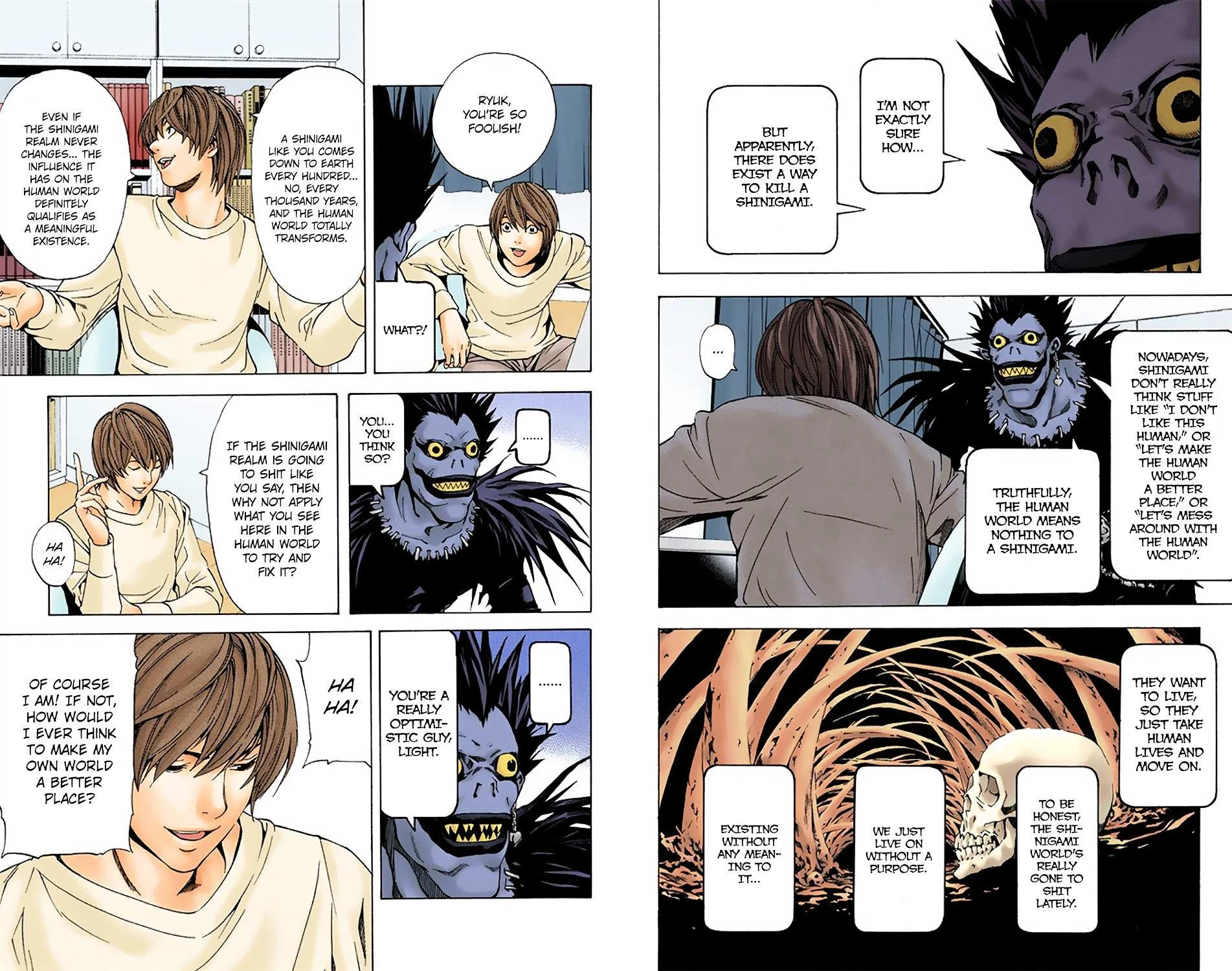 Read Death Note [Colored Edition] Manga Online