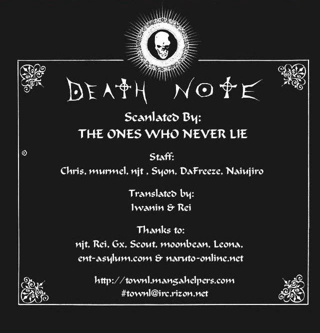 Read Death Note [Colored Edition] Manga Online