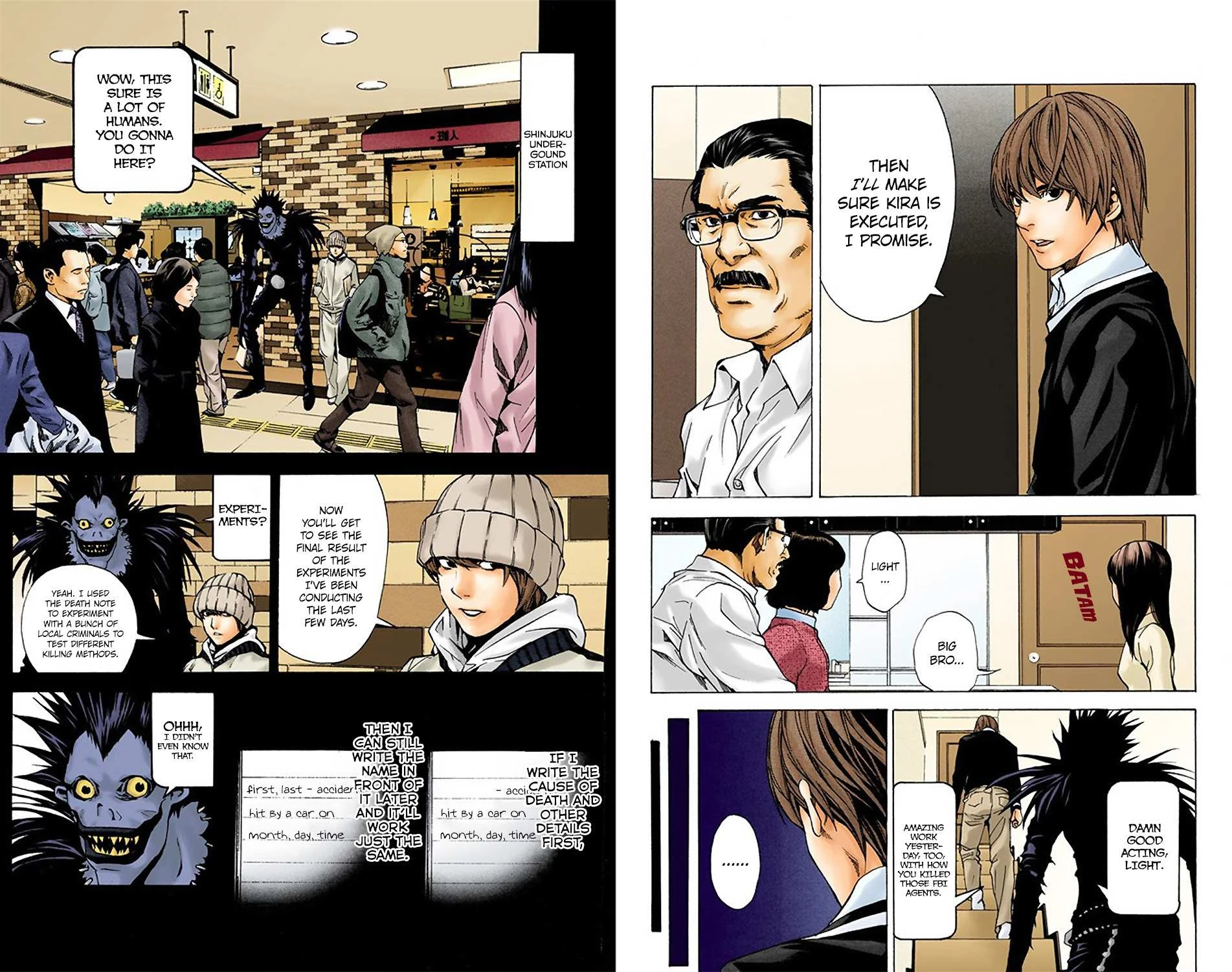 Read Death Note [Colored Edition] Manga Online