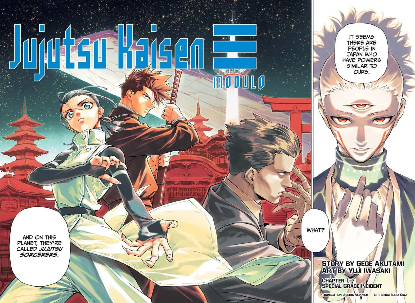 Read Jujutsu Kaisen Modulo Manga Online