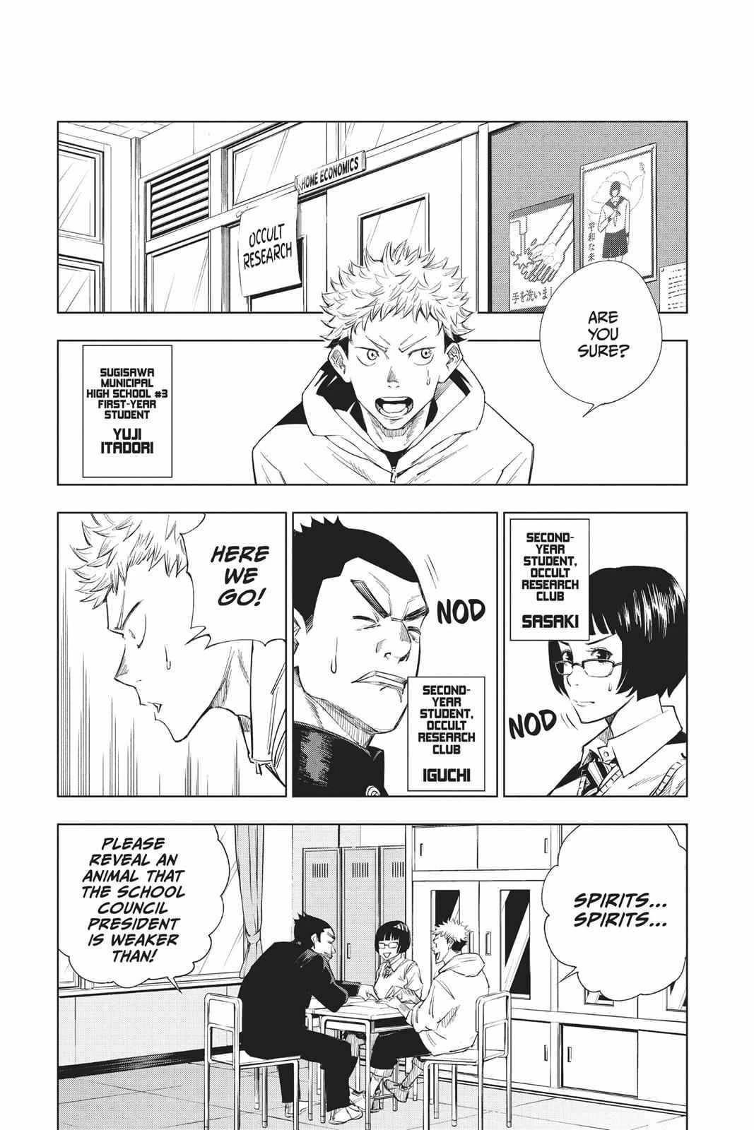 Read Jujutsu Kaisen Manga Online