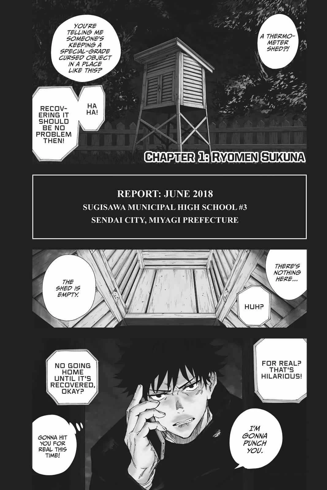 Read Jujutsu Kaisen Manga Online