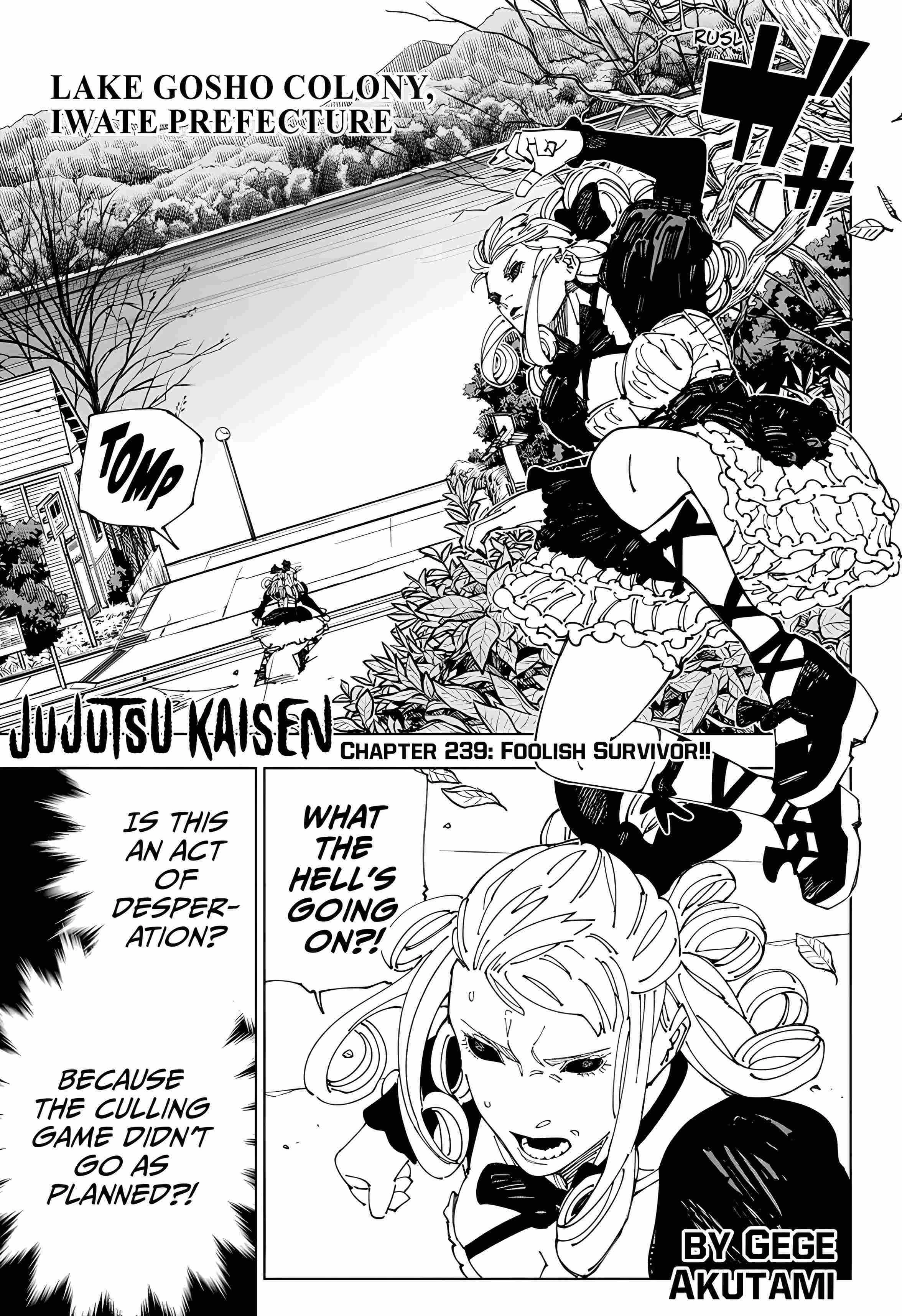 Read Jujutsu Kaisen Manga Online