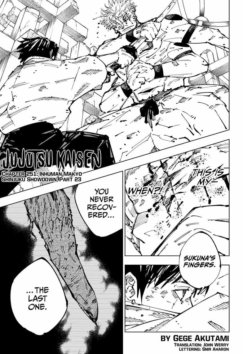 Read Jujutsu Kaisen Manga Online