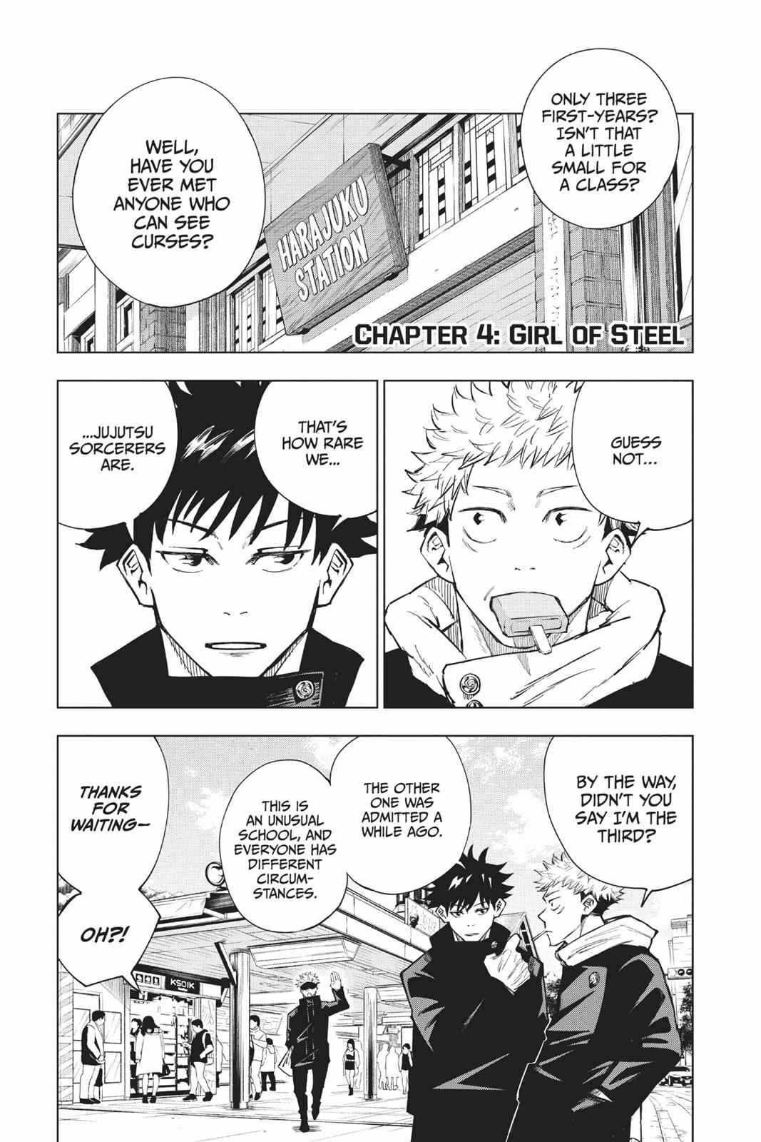 Read Jujutsu Kaisen Manga Online