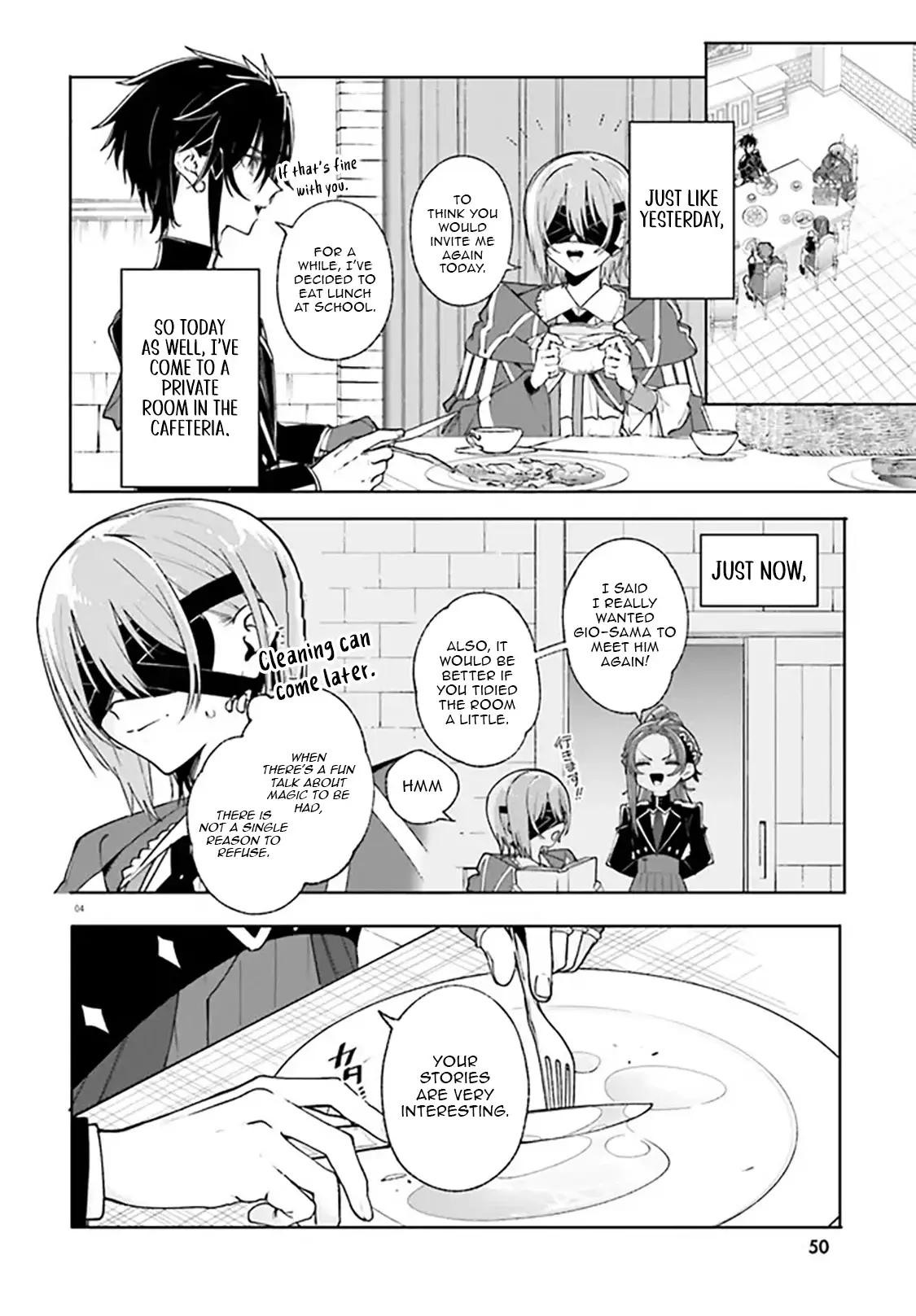Read Kunon the Sorcerer Can See Manga Online